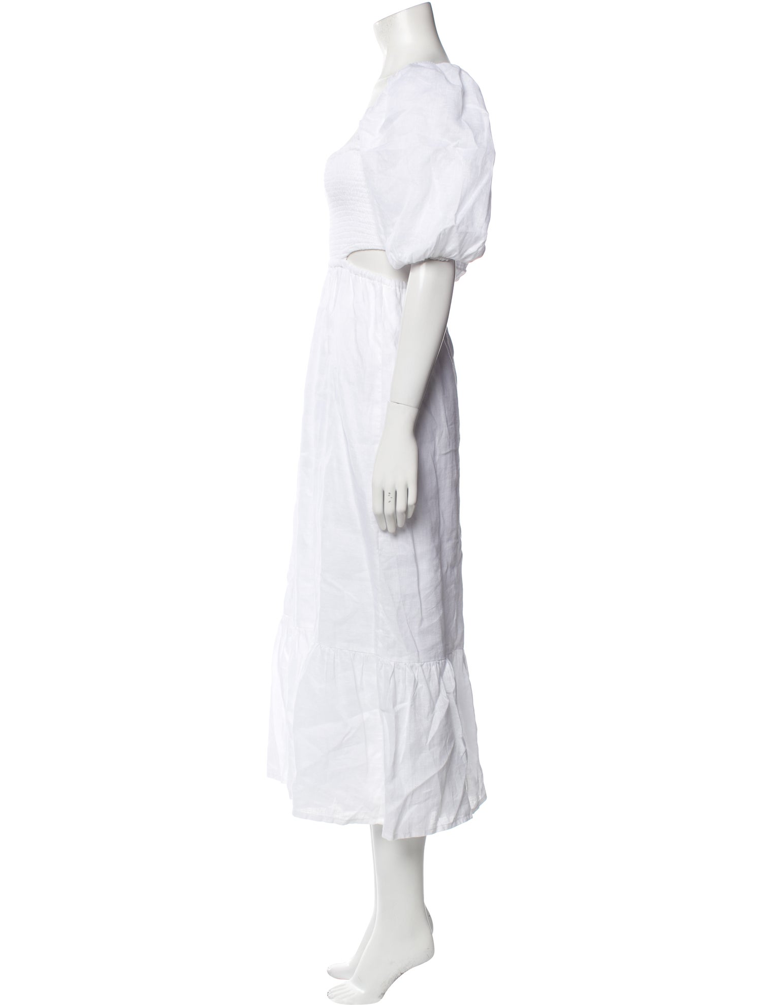 Faithfull The Brand Linen Long Dress