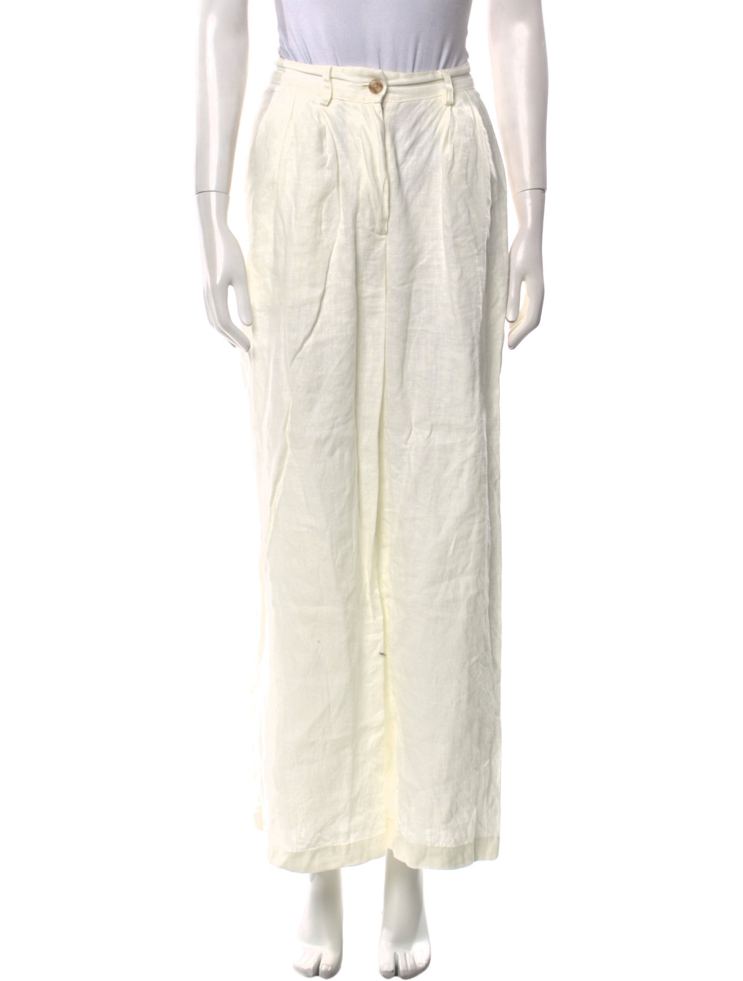 Faithfull The Brand Linen Wide Leg Pants