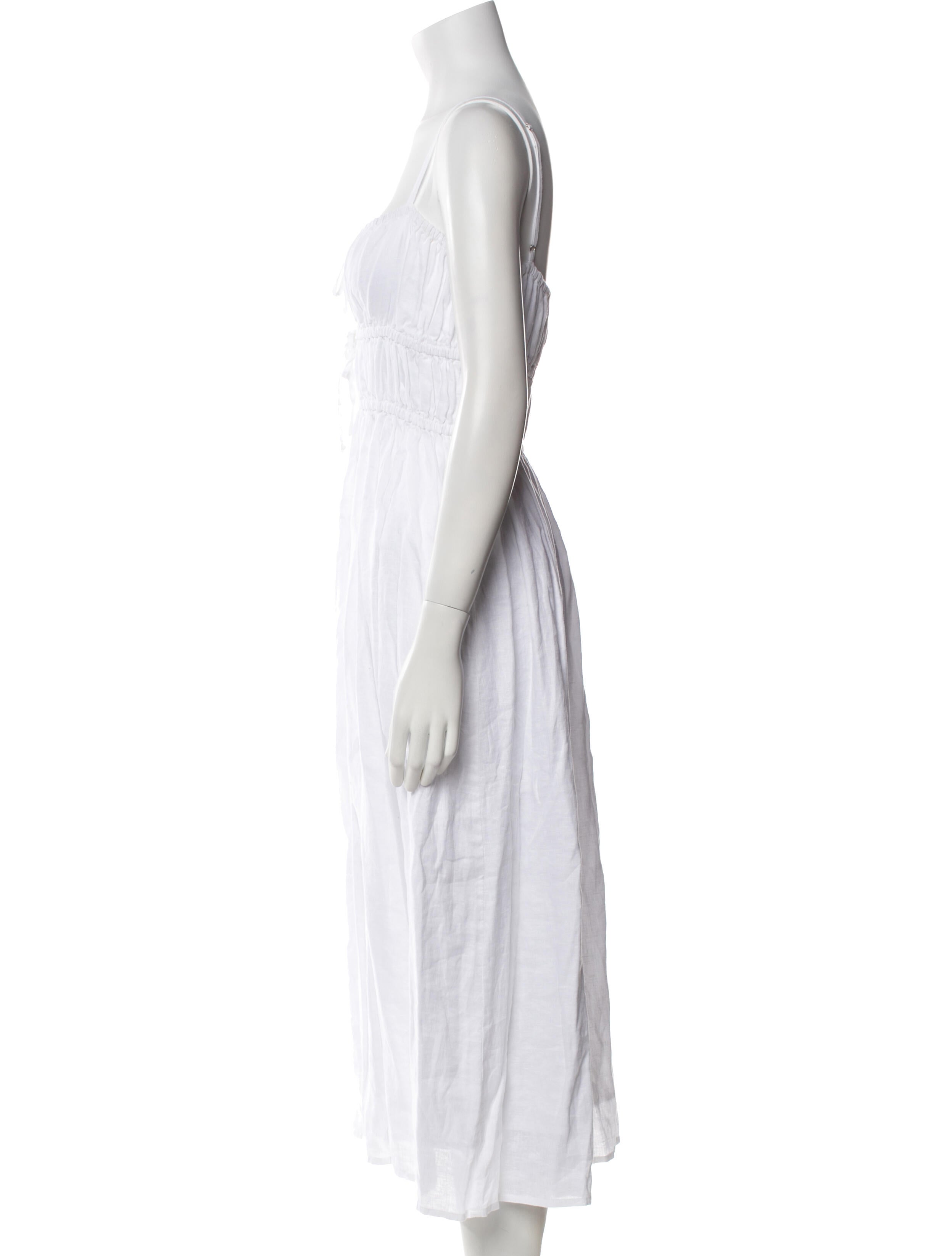 Faithfull The Brand Linen Long Dress