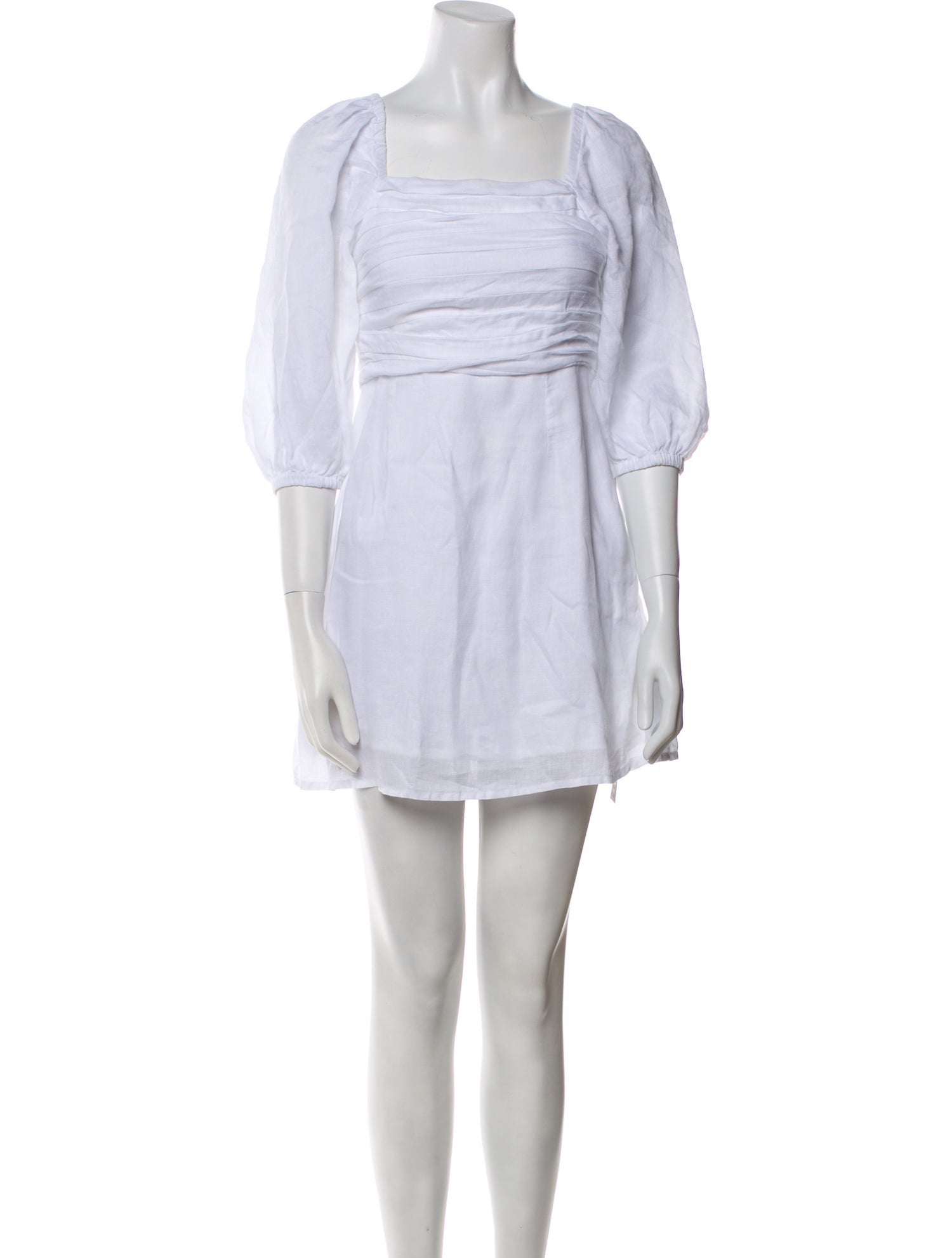 Faithfull The Brand Linen Mini Dress