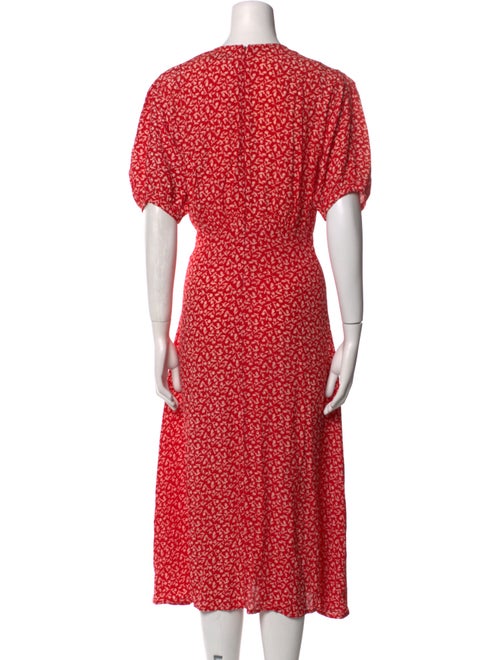 Faithfull The Brand Floral Print Long Dress