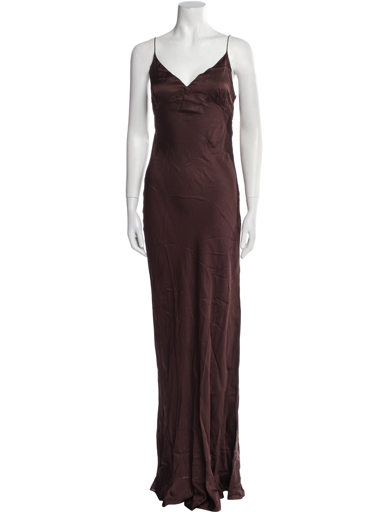 Faithfull The Brand V-Neck Long Dress