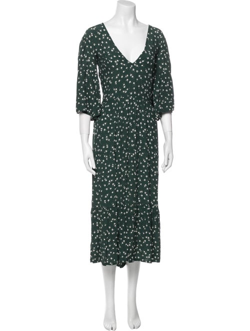 Faithfull The Brand Printed Midi Length Dress