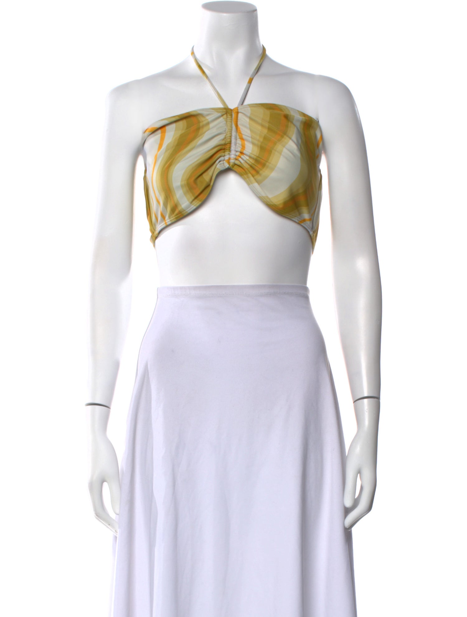 Faithfull The Brand Strapless Crop Top