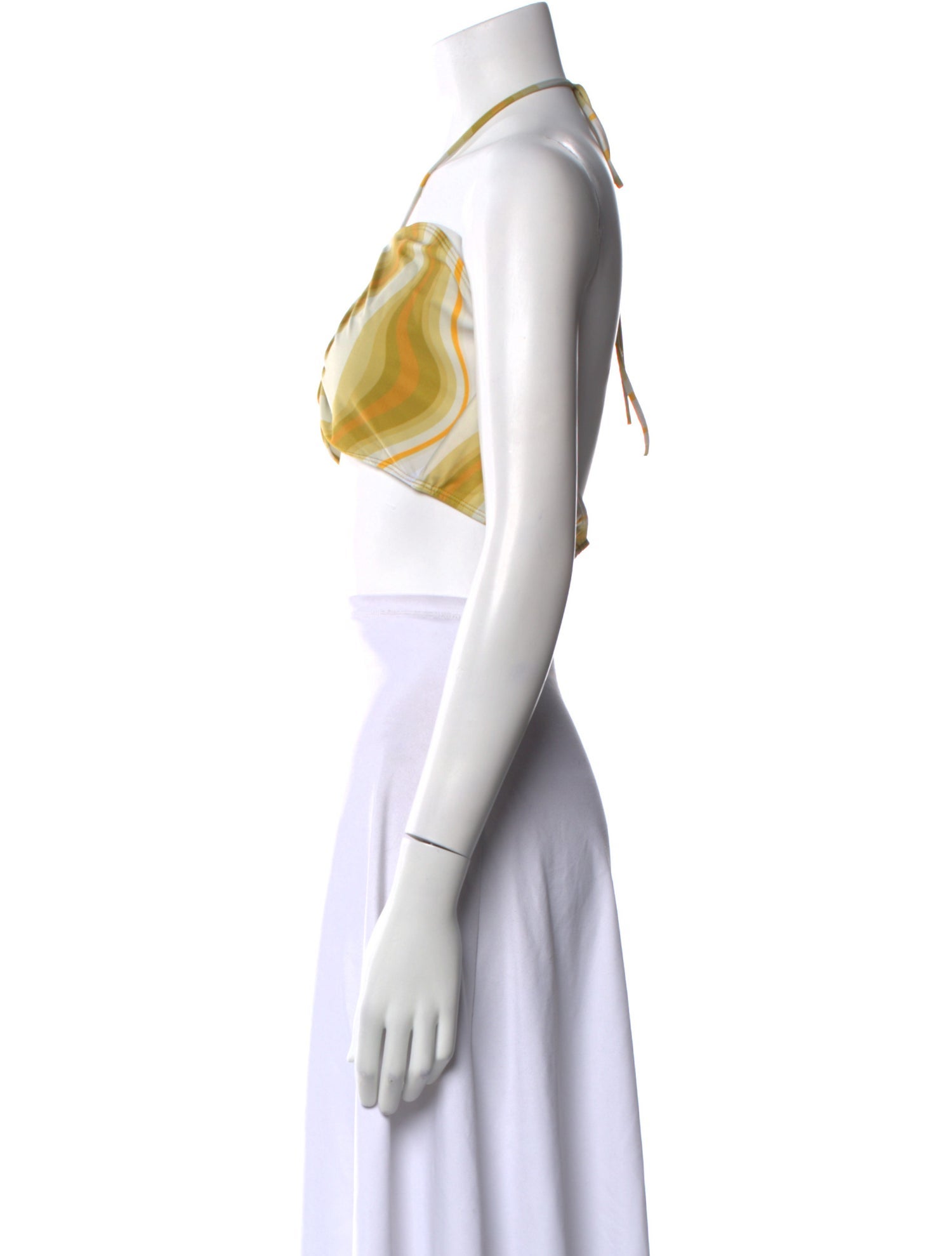 Faithfull The Brand Strapless Crop Top