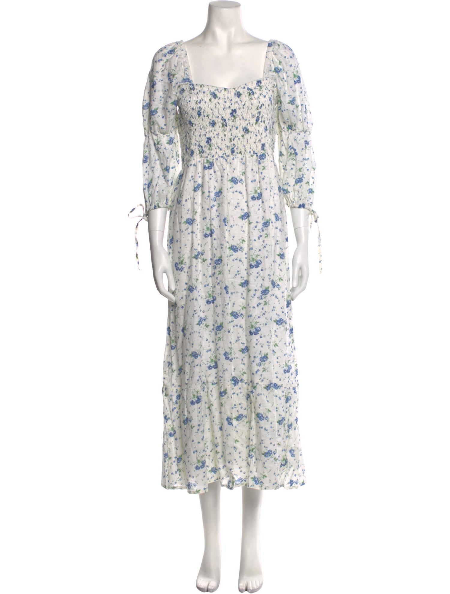 Faithfull The Brand Linen Long Dress w/ Tags