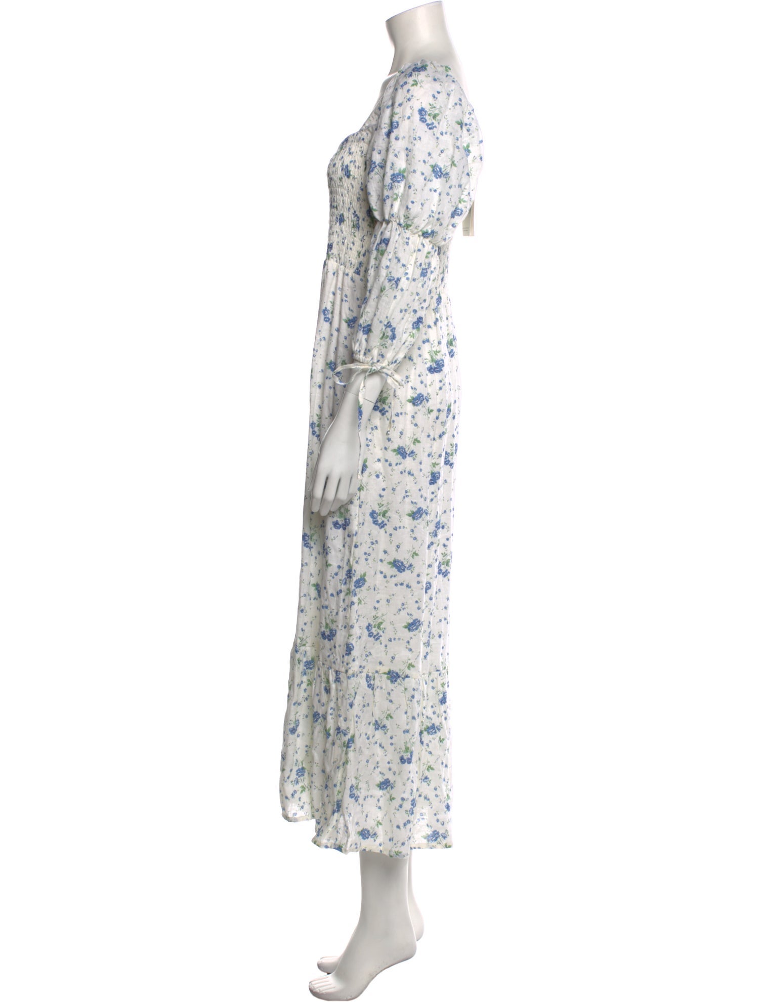 Faithfull The Brand Linen Long Dress w/ Tags