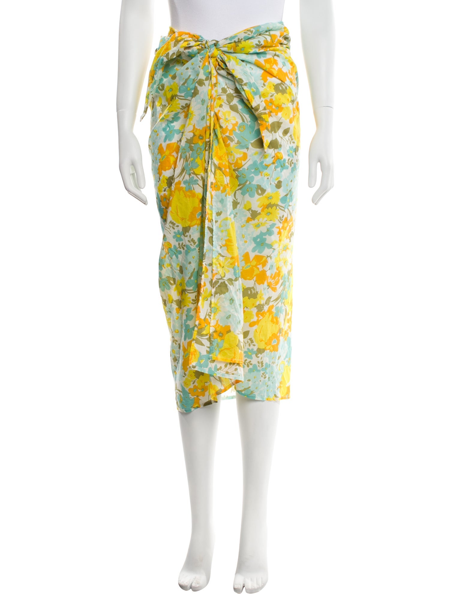 Faithfull The Brand Floral Print Cover-Up w/ Tags