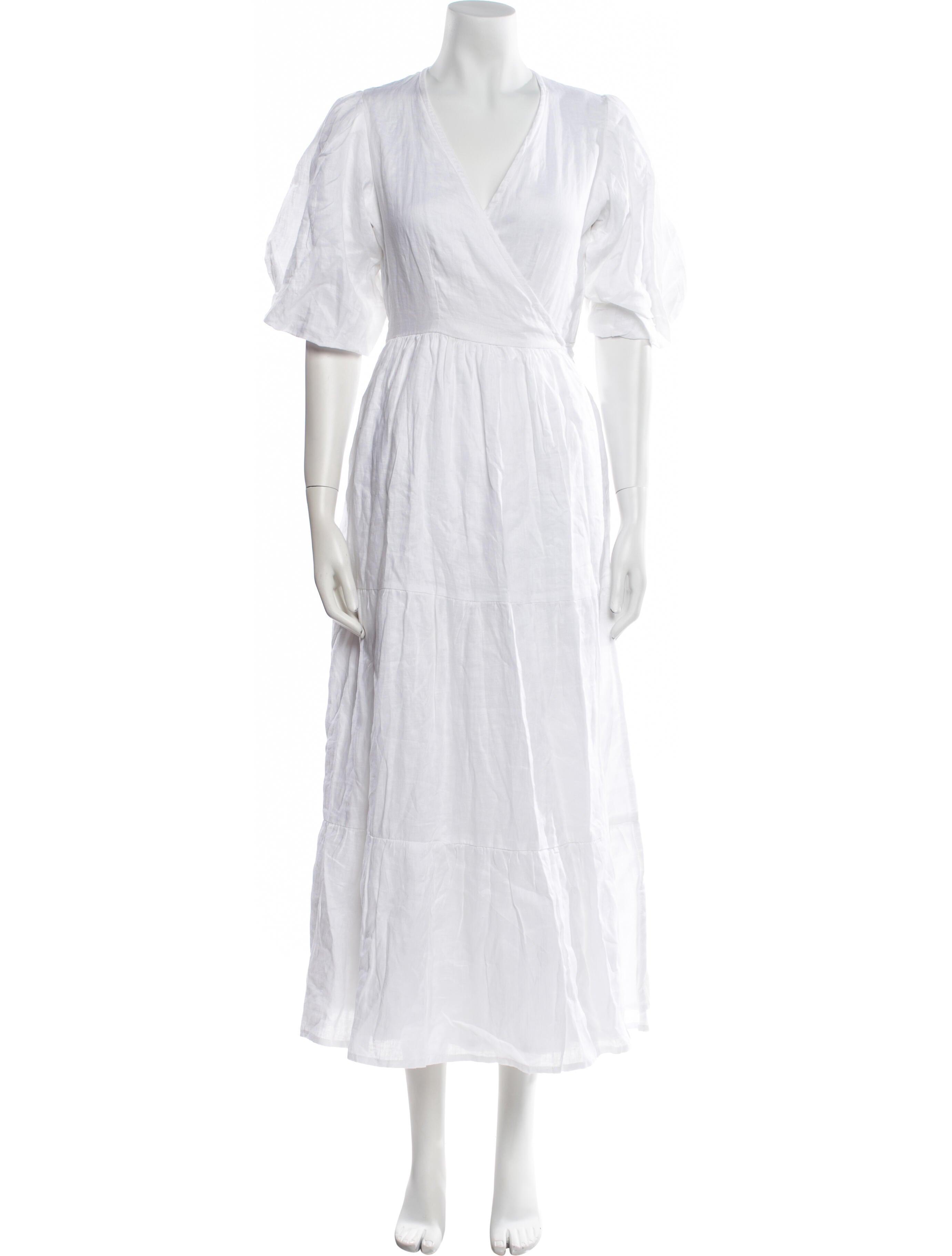 Faithfull The Brand Linen Long Dress w/ Tags