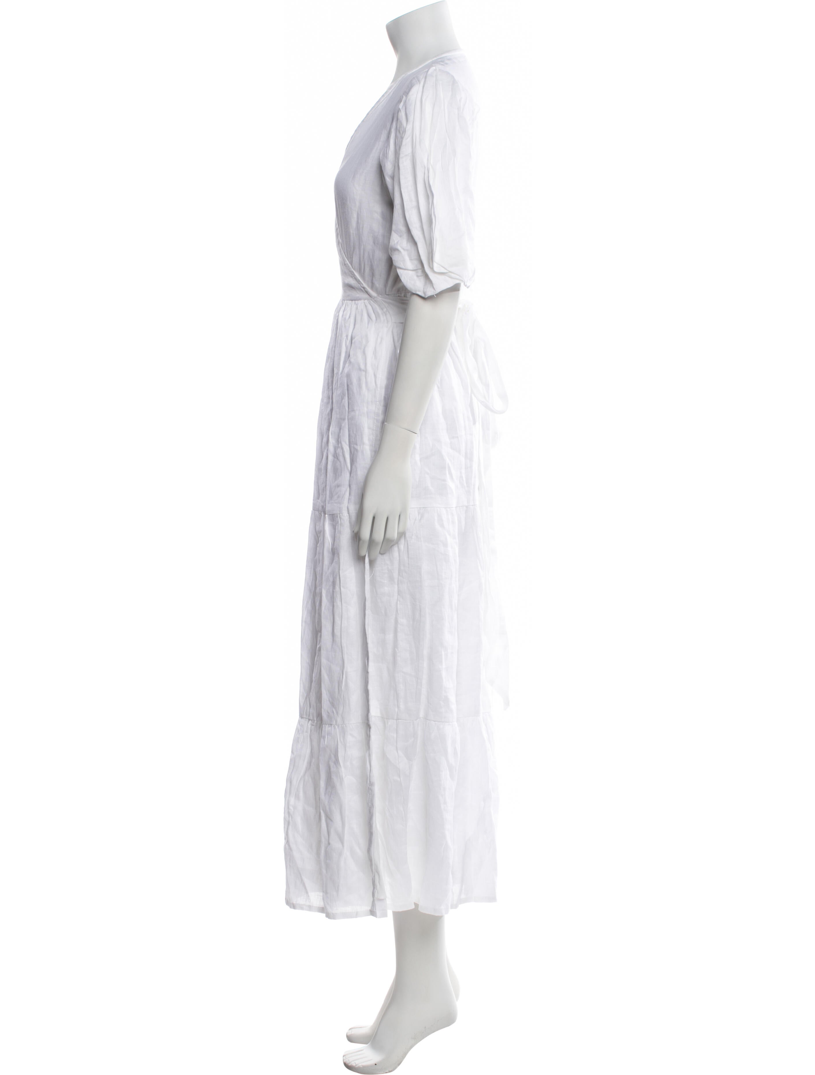 Faithfull The Brand Linen Long Dress w/ Tags