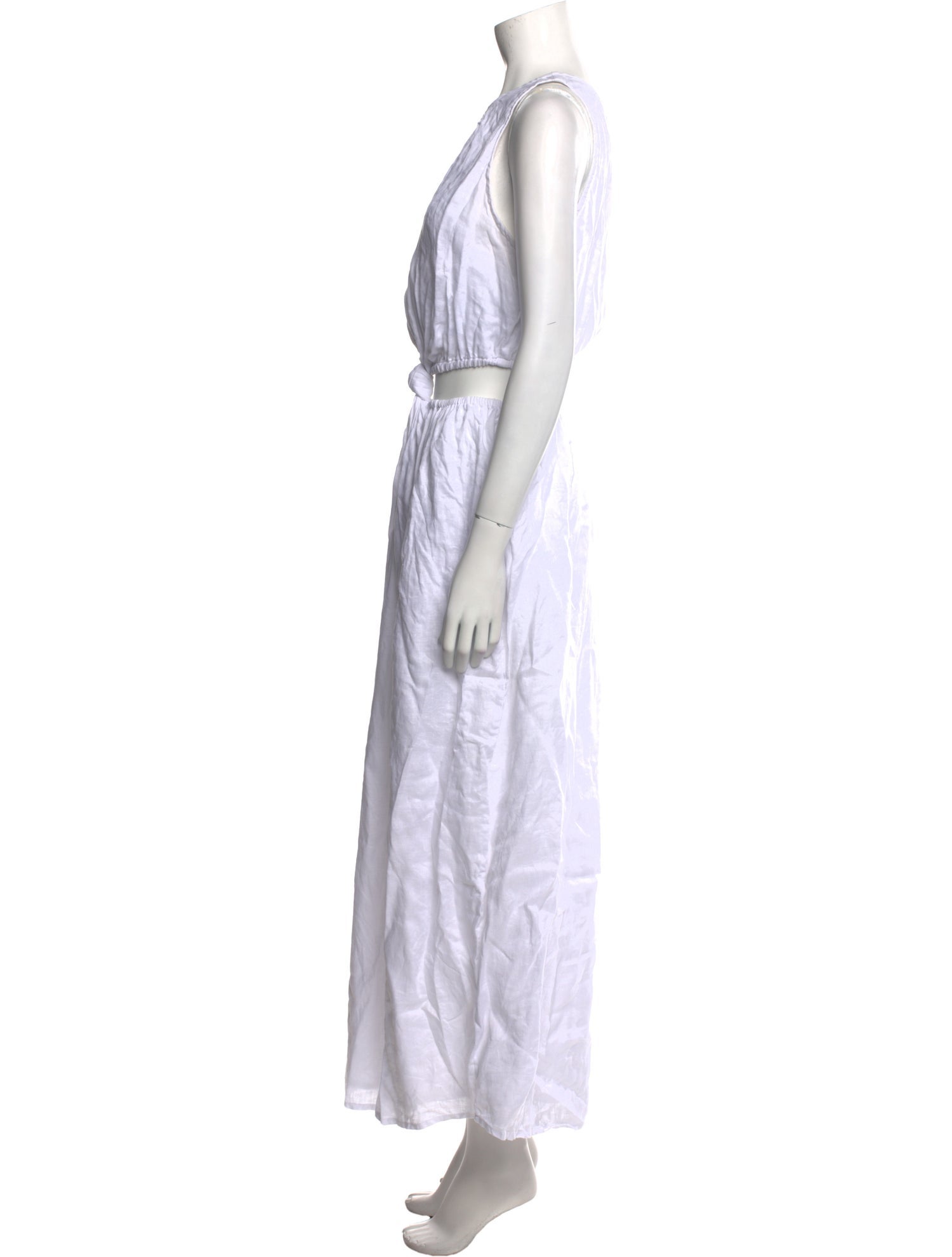 Faithfull The Brand Linen Long Dress