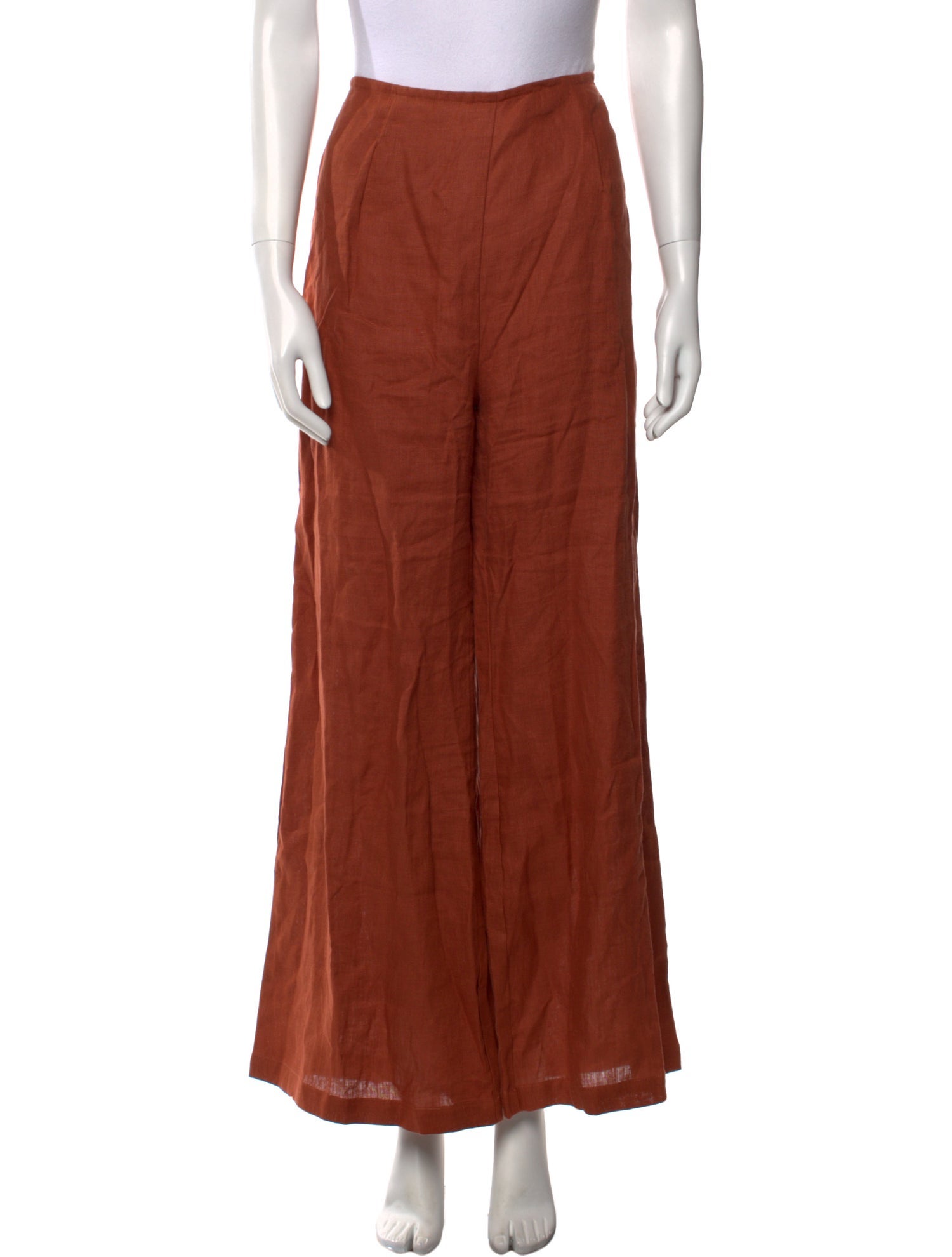 Faithfull The Brand Linen Wide Leg Pants