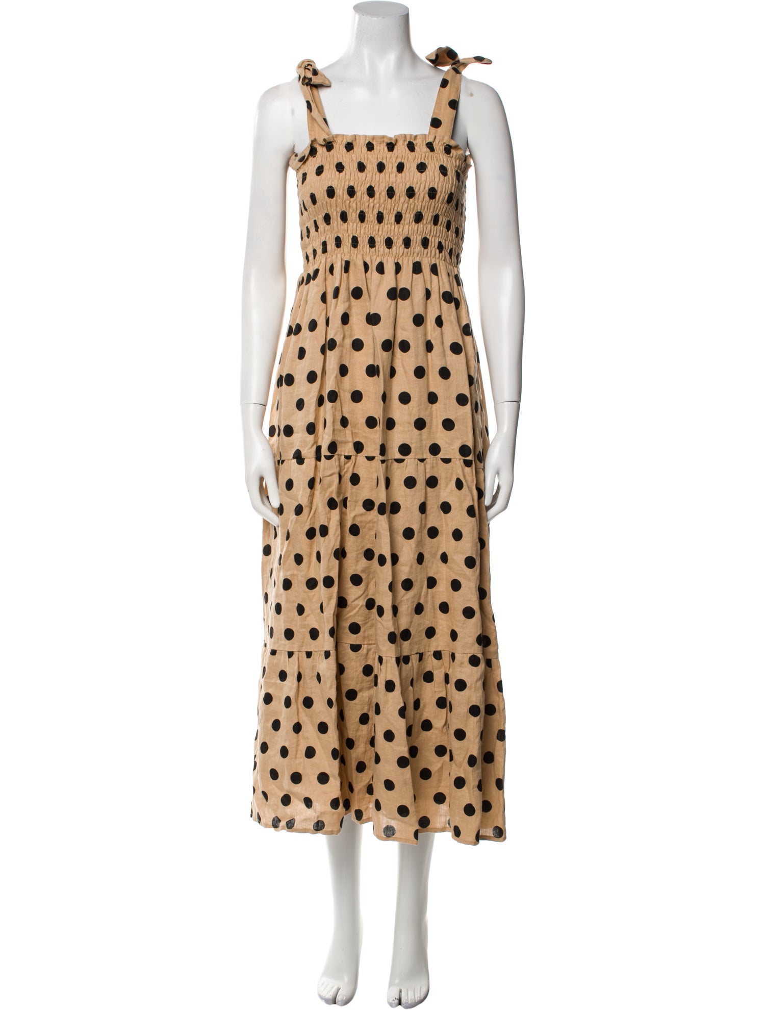 Faithfull The Brand Linen Long Dress