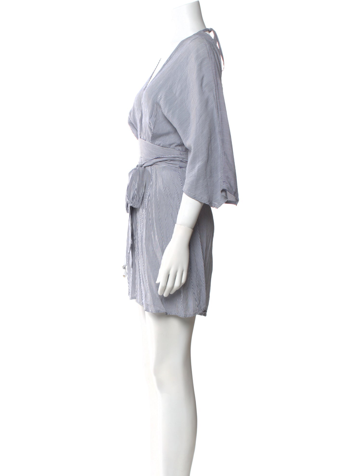 Faithfull The Brand Striped Mini Dress