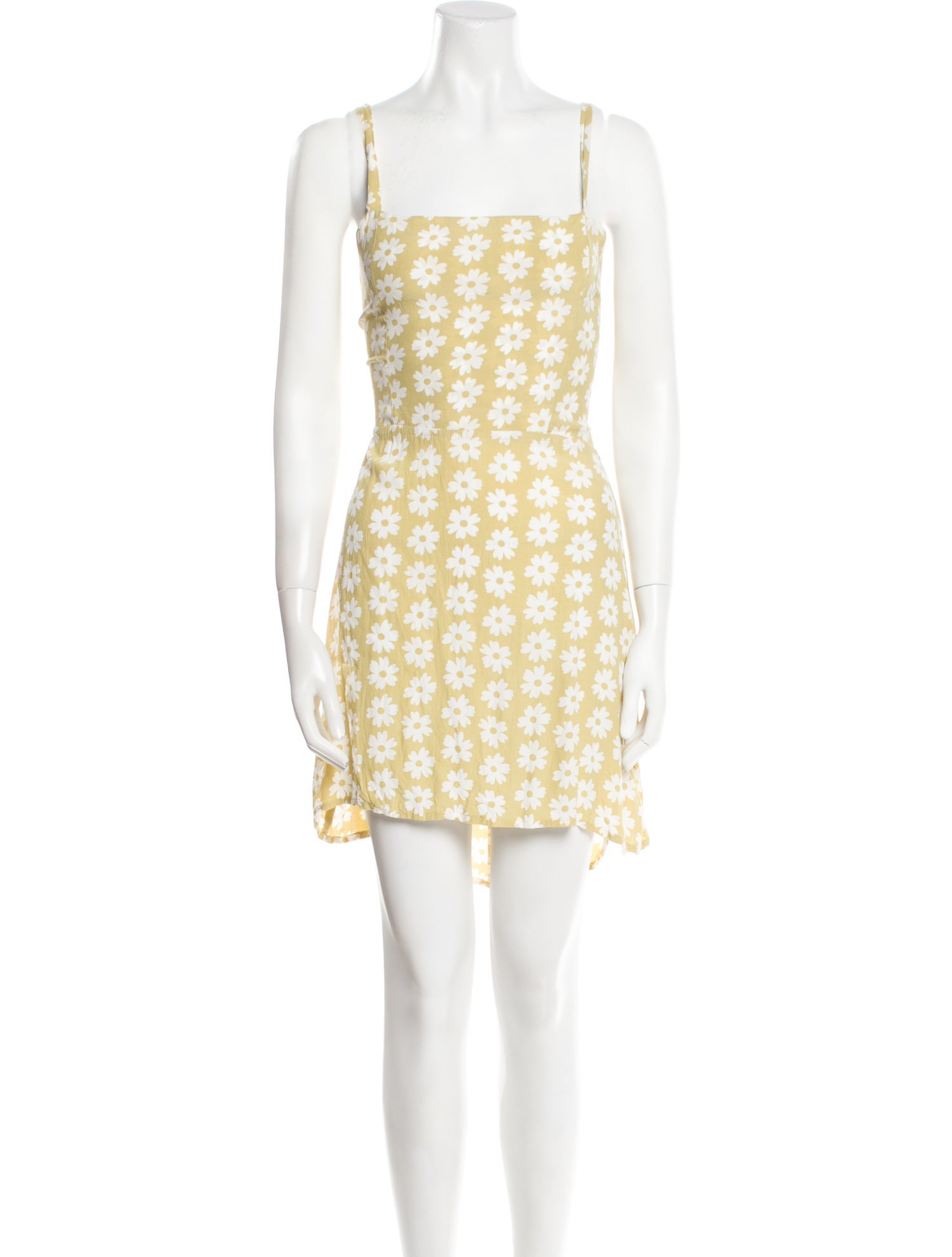 Faithfull The Brand Floral Print Mini Dress