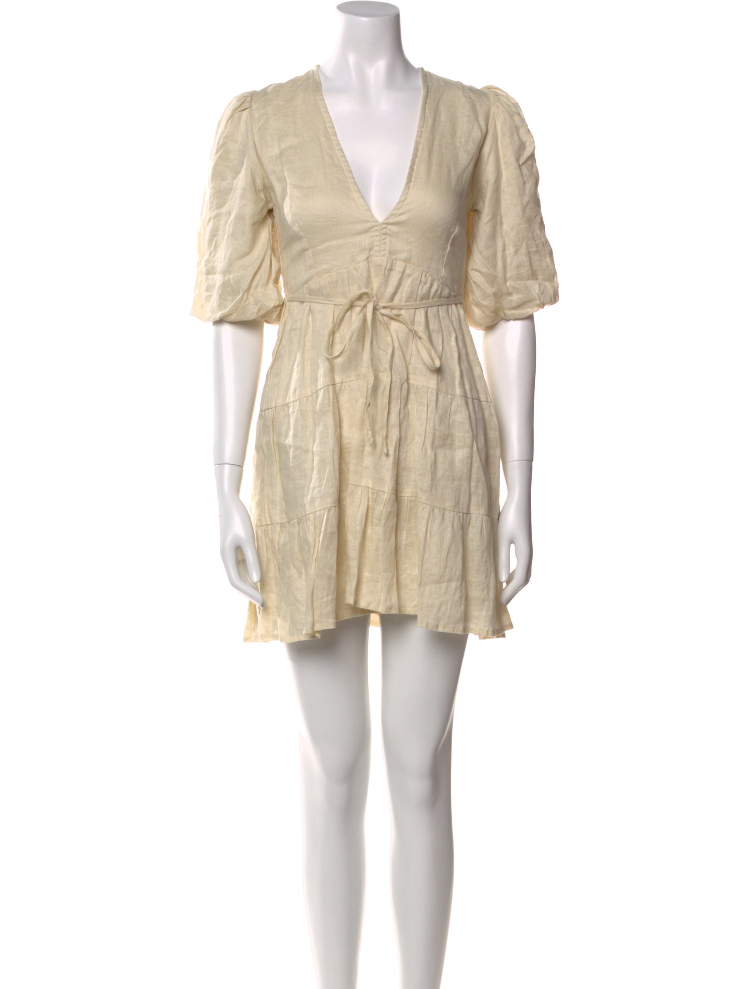 Faithfull The Brand Linen Mini Dress