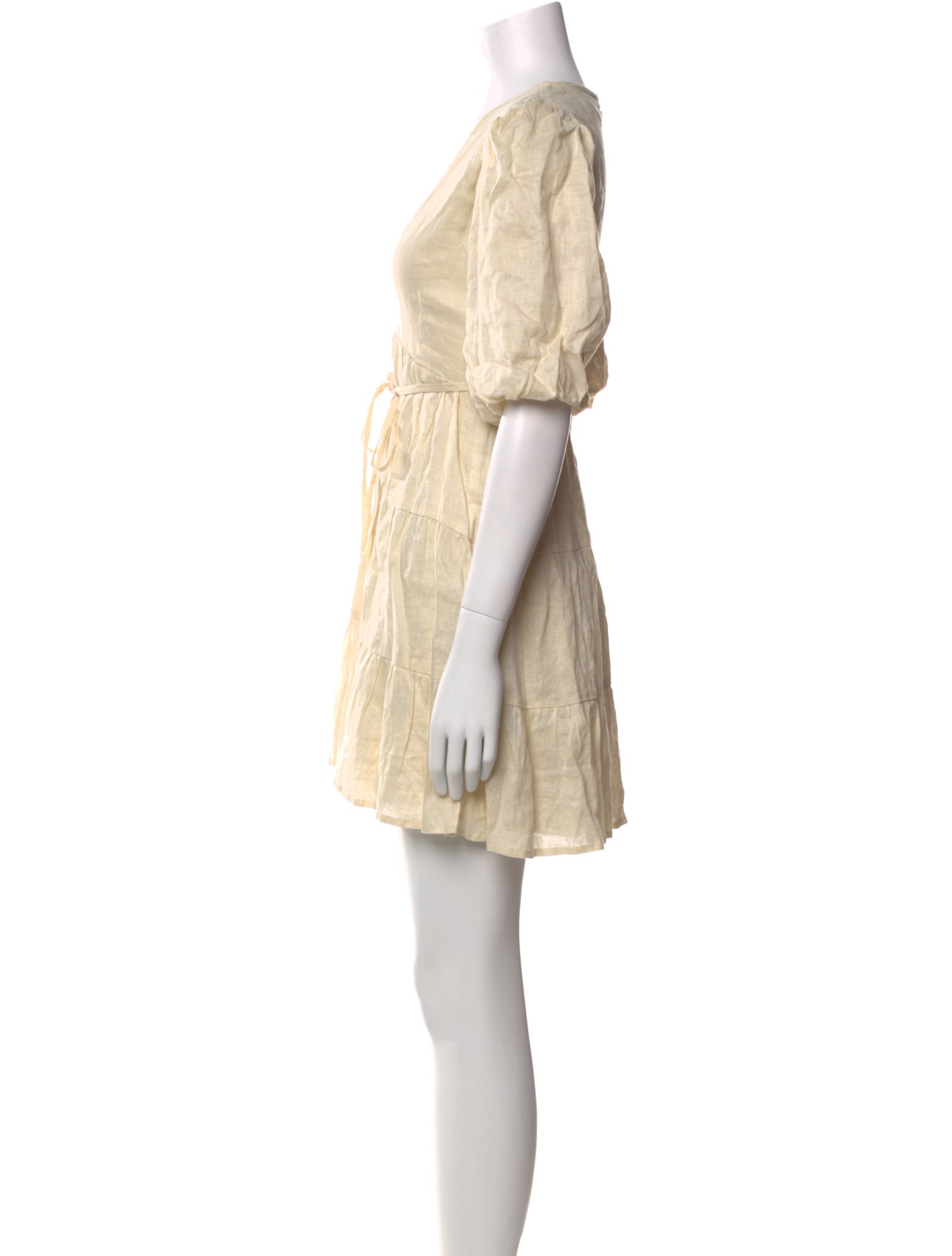 Faithfull The Brand Linen Mini Dress