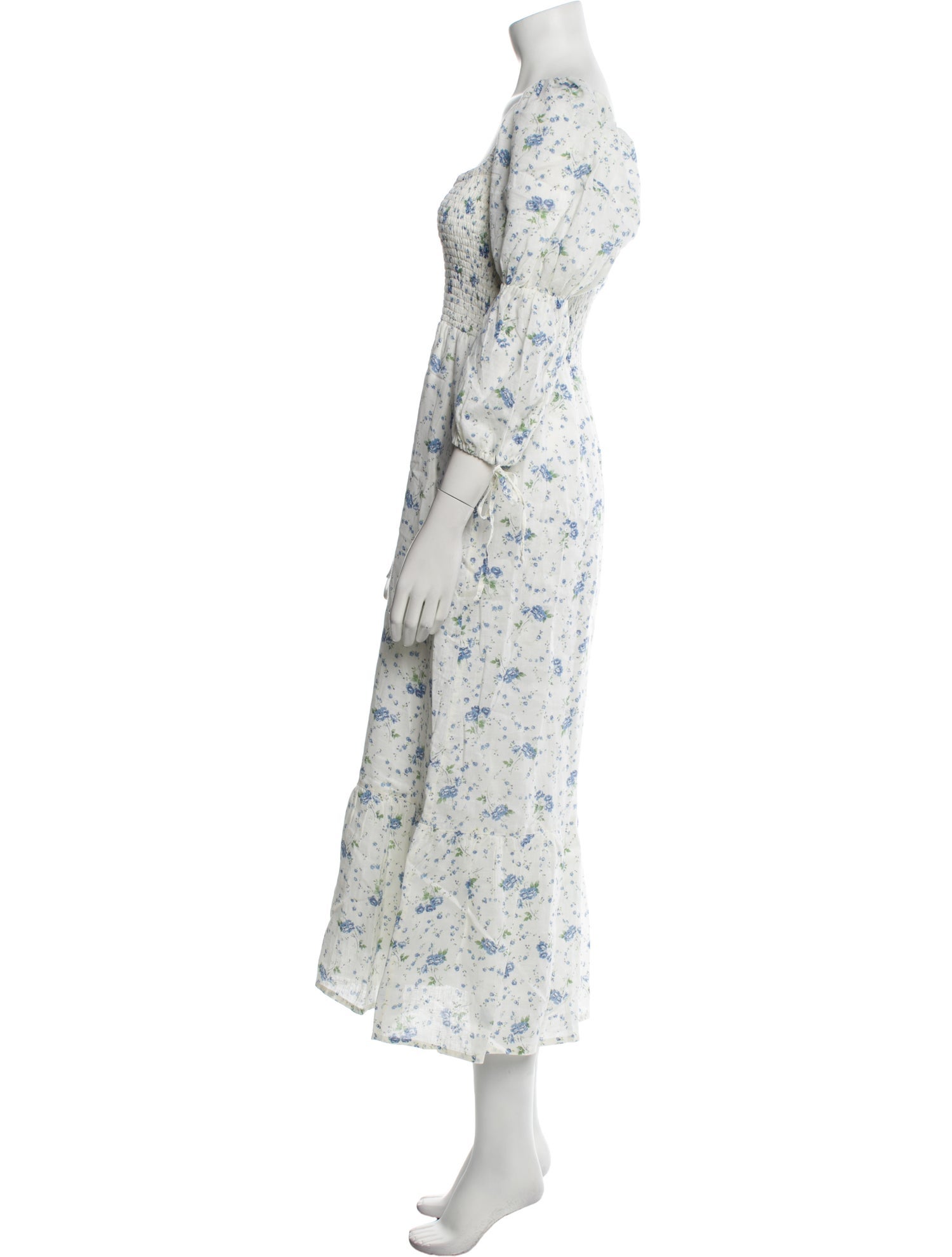 Faithfull The Brand Linen Long Dress