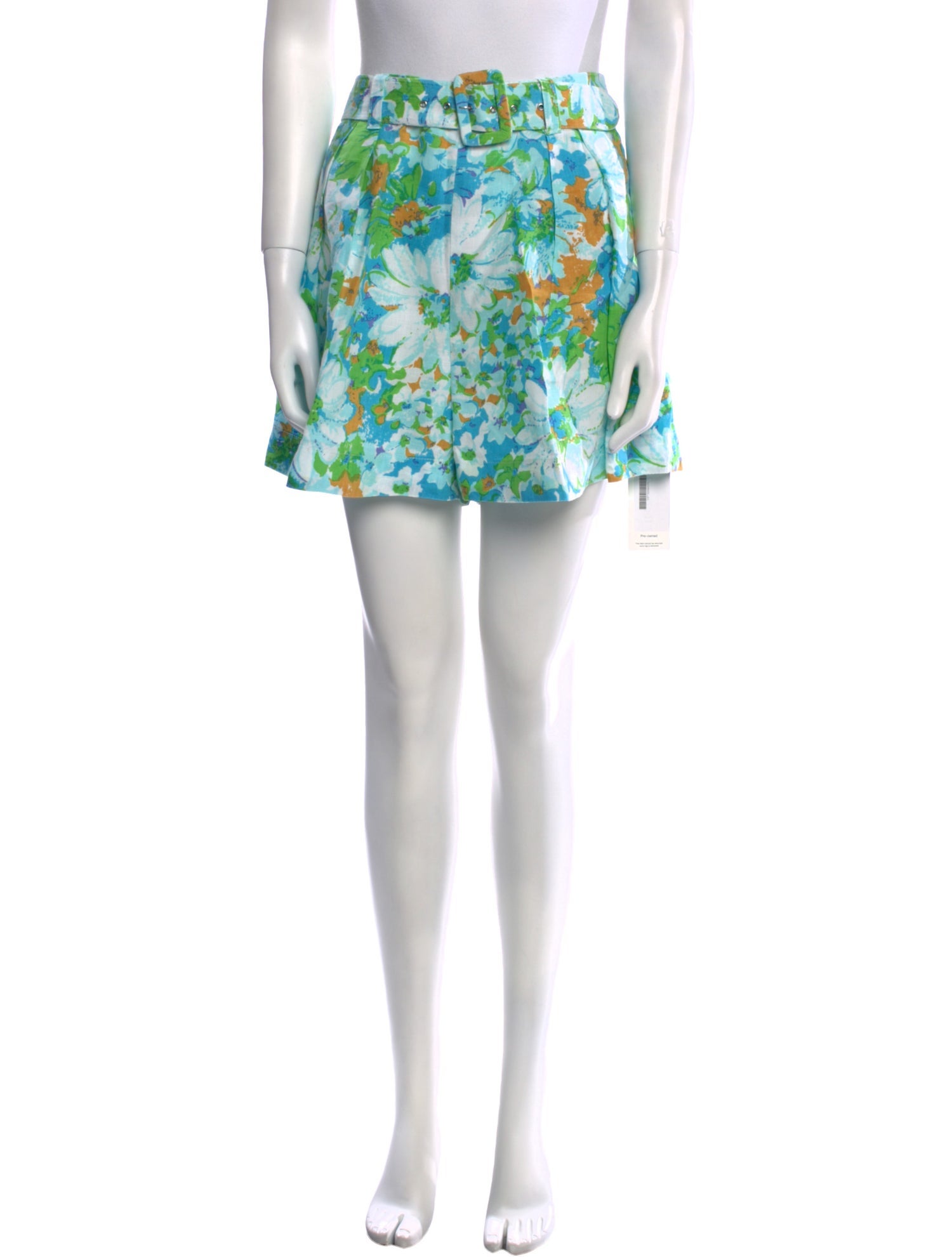 Faithfull The Brand Linen Mini Shorts