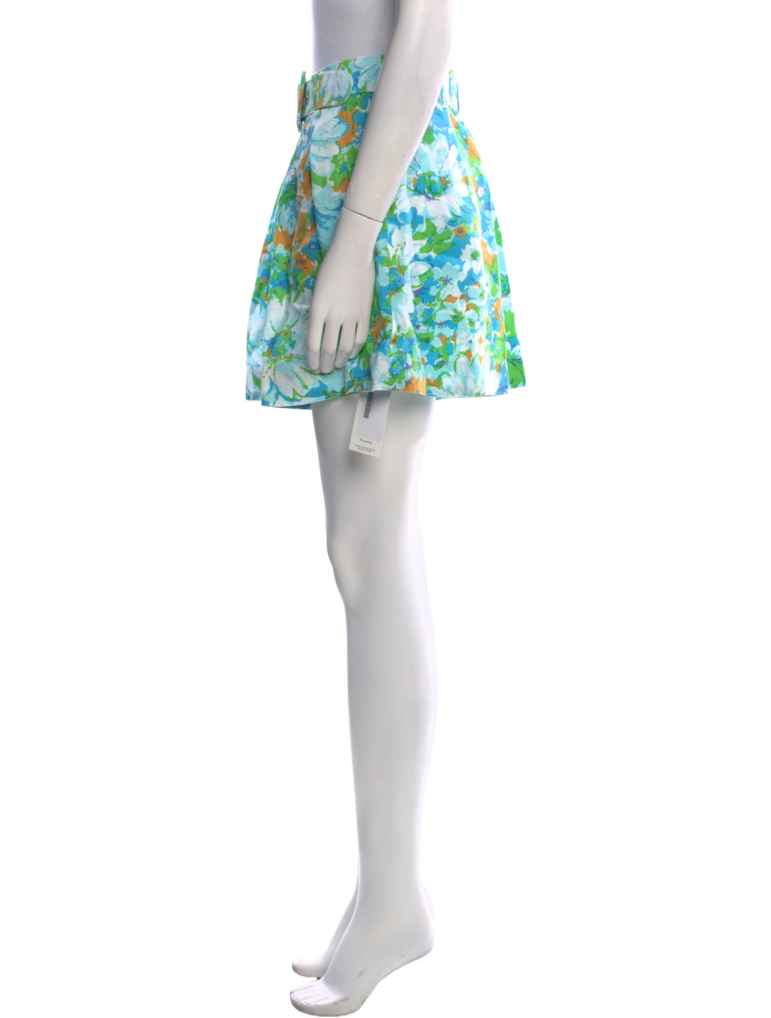 Faithfull The Brand Linen Mini Shorts