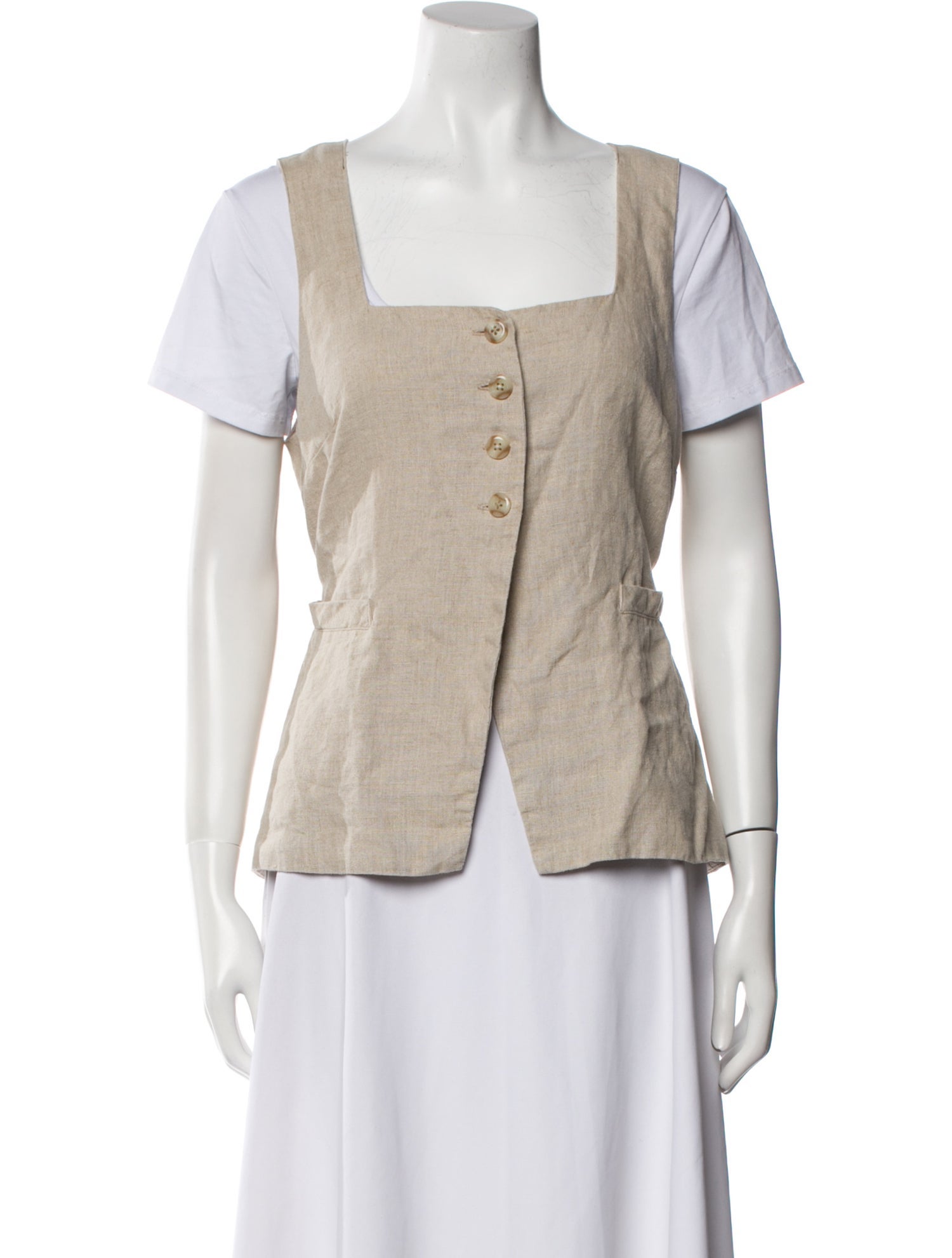 Faithfull The Brand Linen Vest