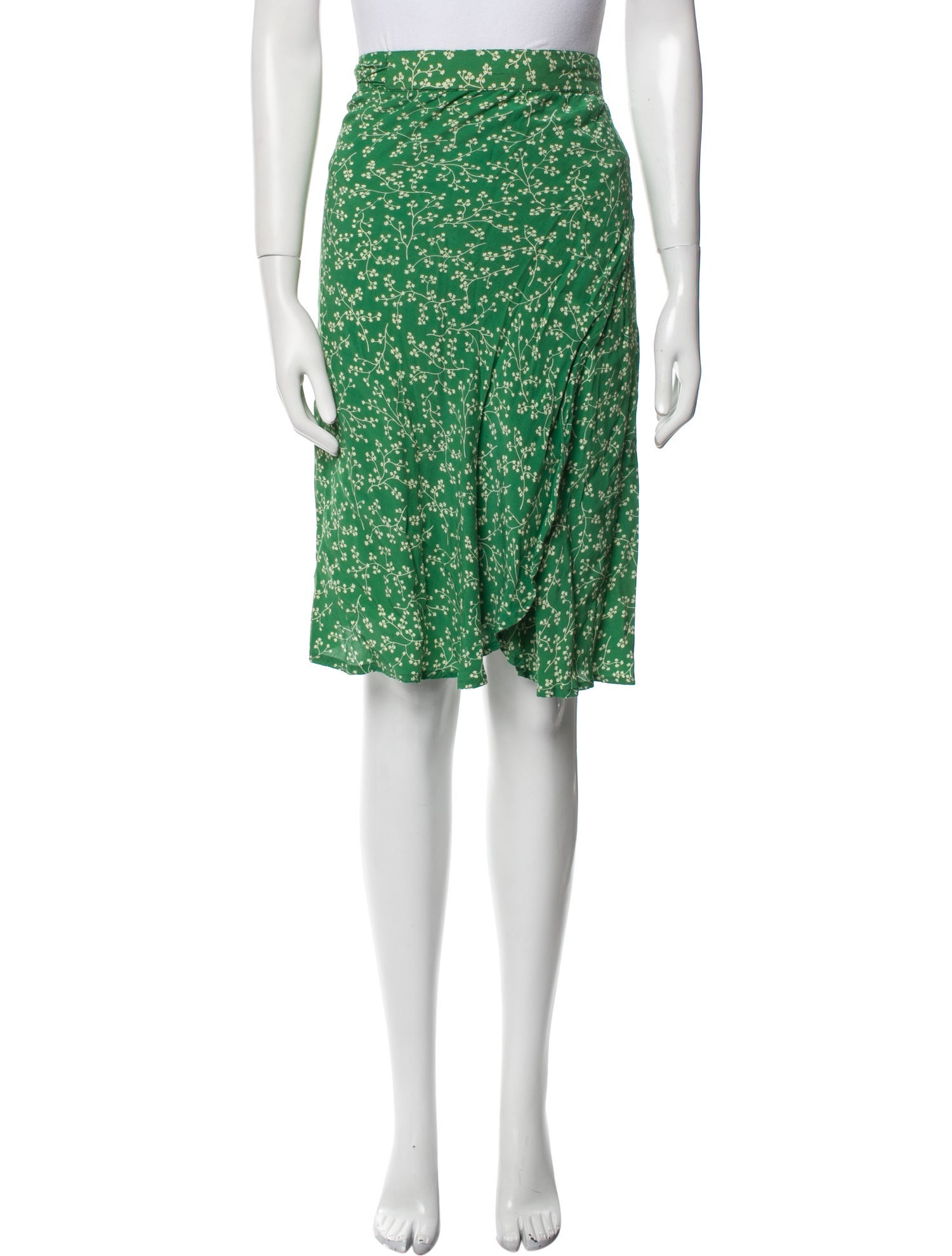Faithfull The Brand Floral Print Knee-Length Skirt