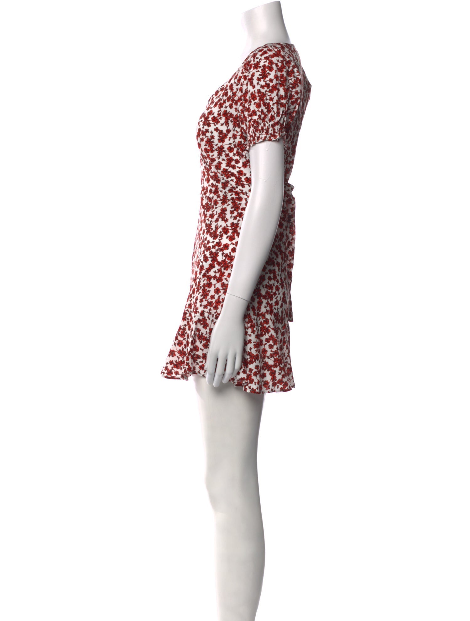 Faithfull The Brand Floral Print Mini Dress w/ Tags