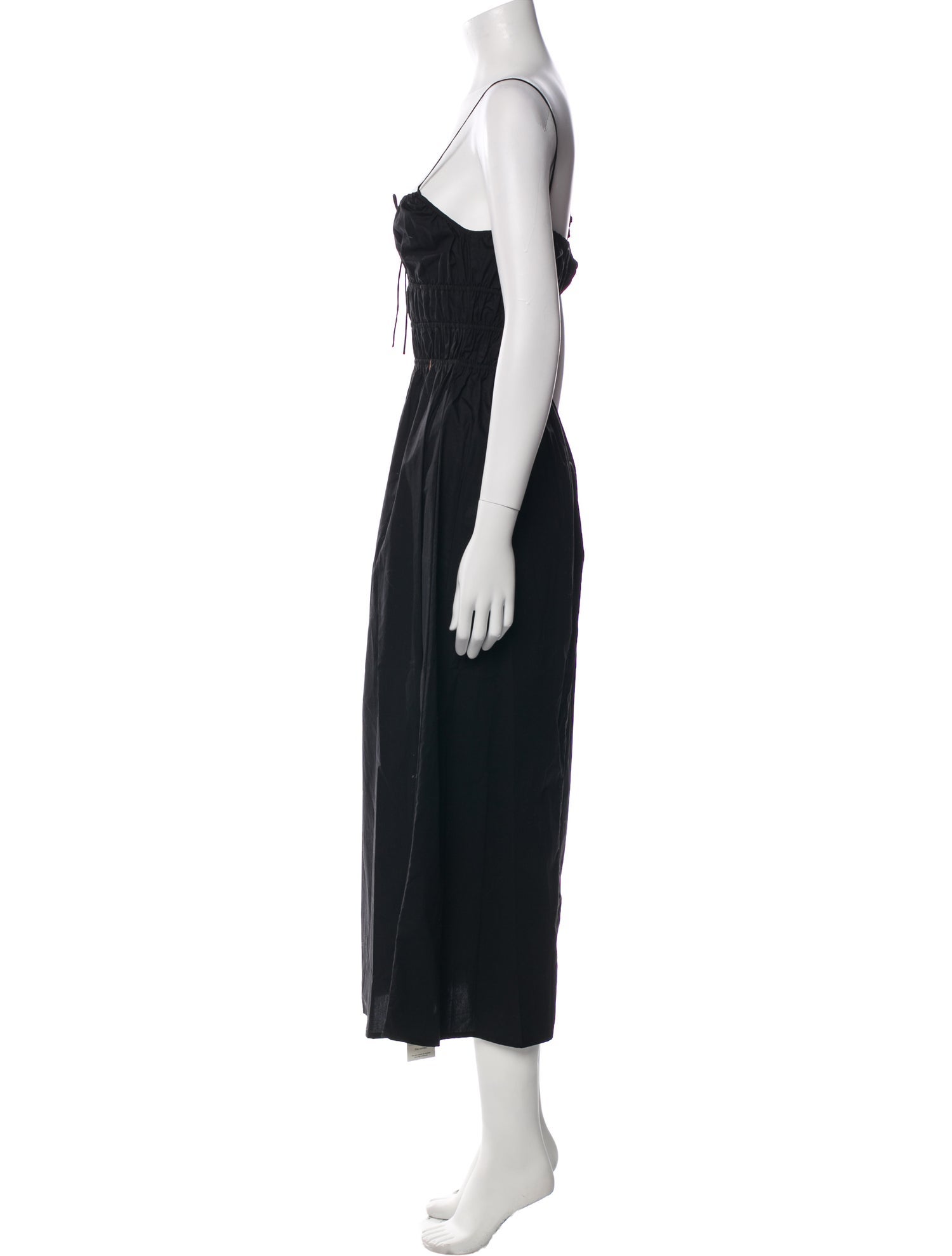 Faithfull The Brand Square Neckline Long Dress