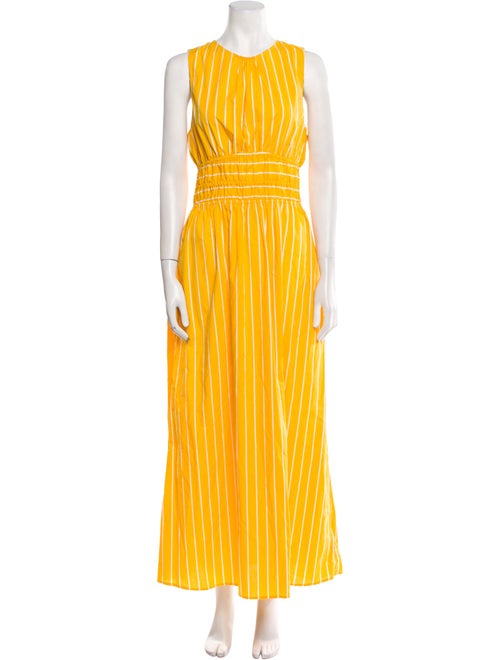 Faithfull The Brand Striped Long Dress