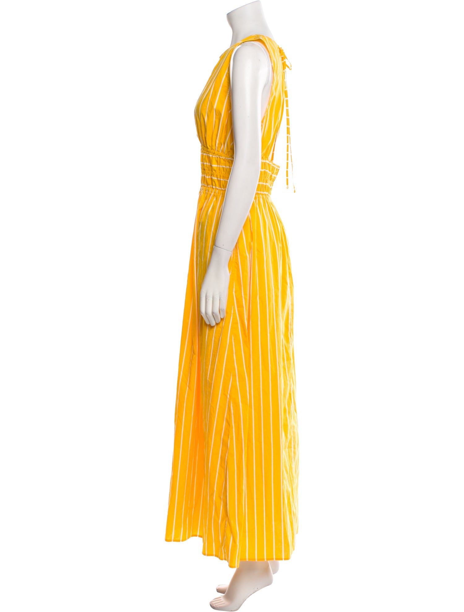 Faithfull The Brand Striped Long Dress