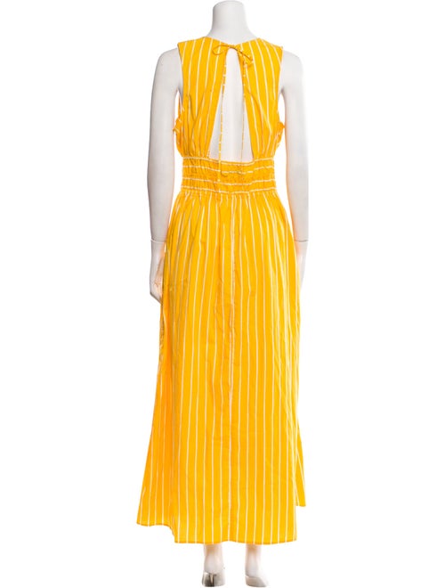 Faithfull The Brand Striped Long Dress