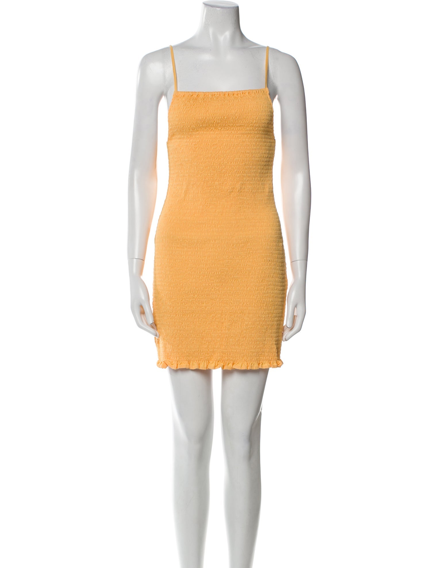 Faithfull The Brand Square Neckline Mini Dress