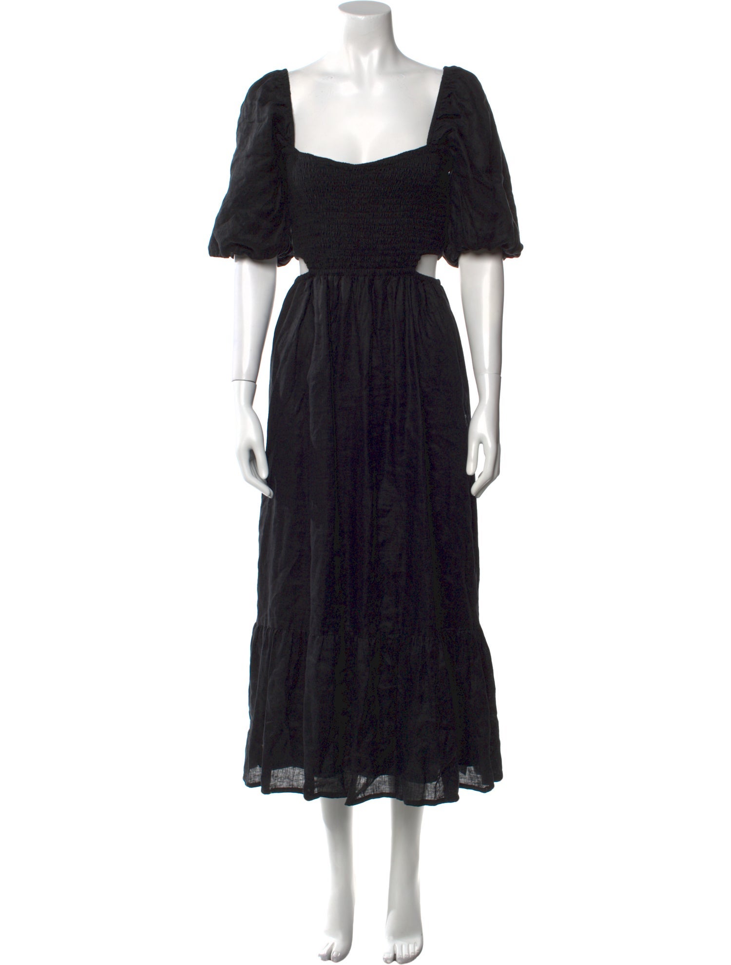 Faithfull The Brand Linen Long Dress