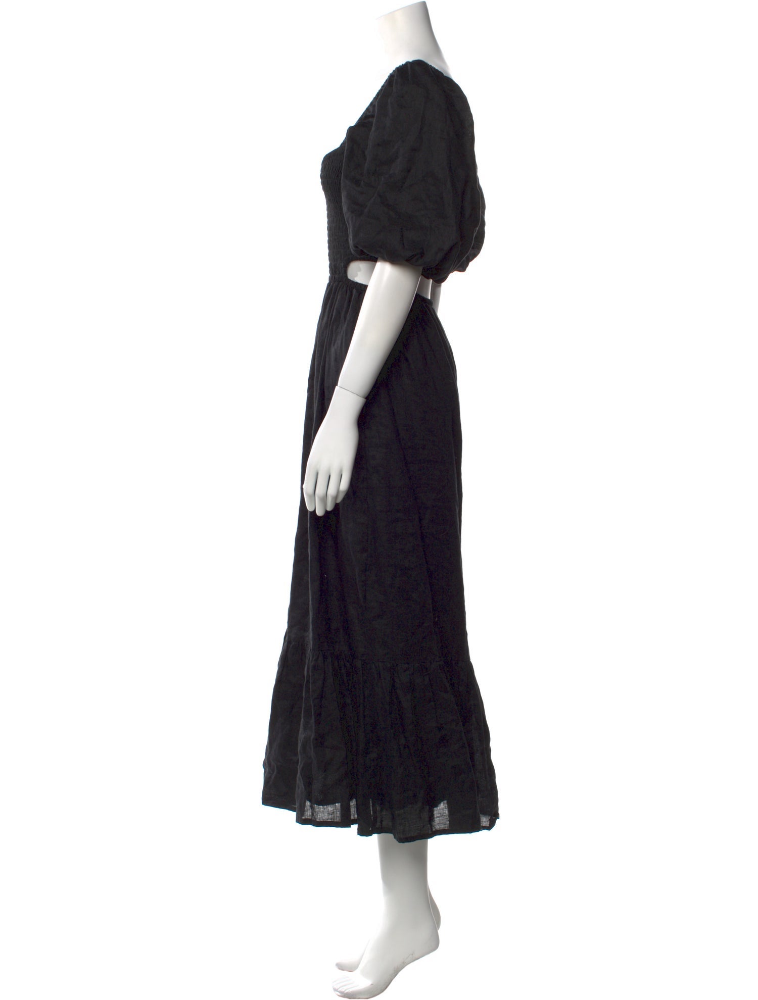 Faithfull The Brand Linen Long Dress