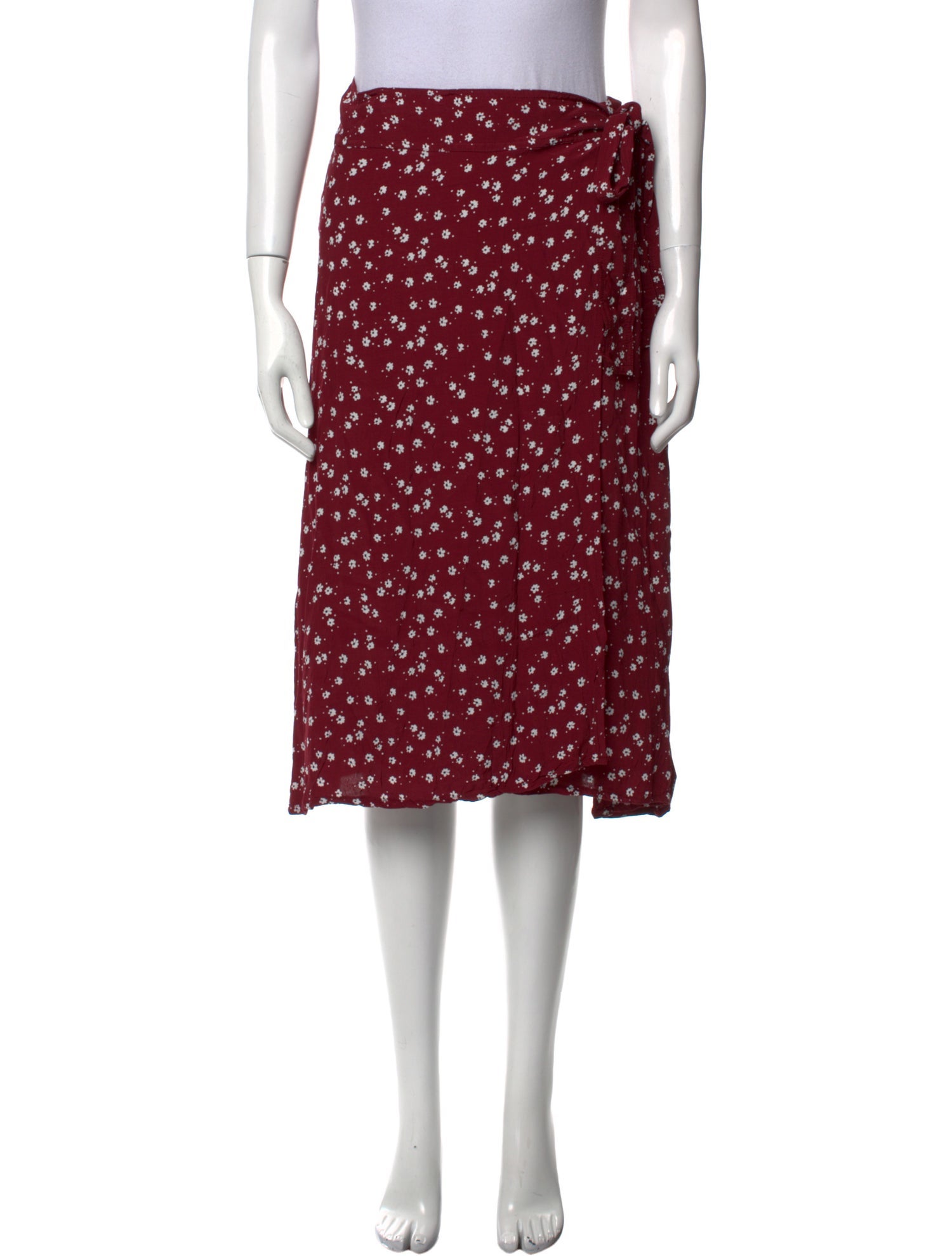 Faithfull The Brand Floral Print Knee-Length Skirt