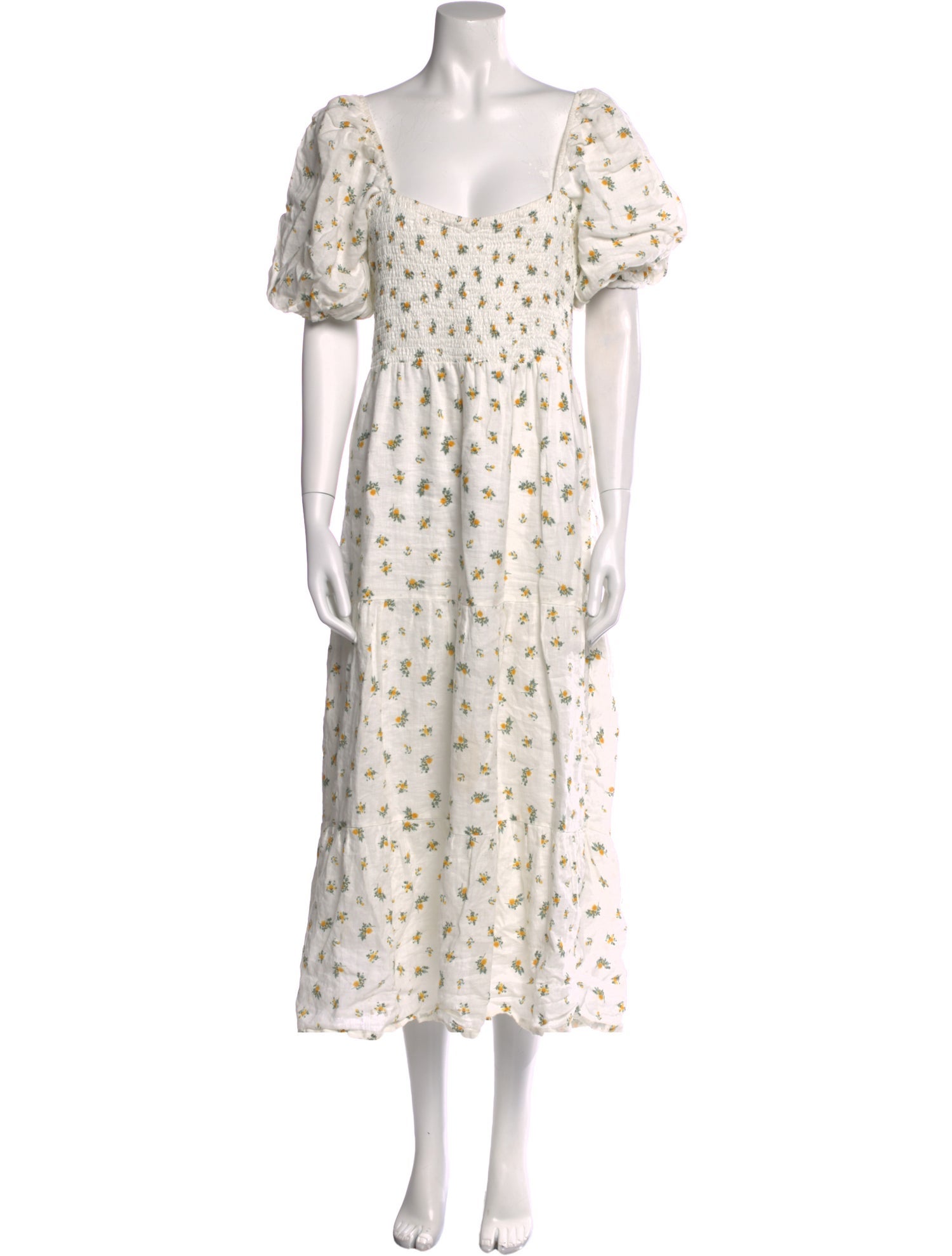 Faithfull The Brand Linen Long Dress