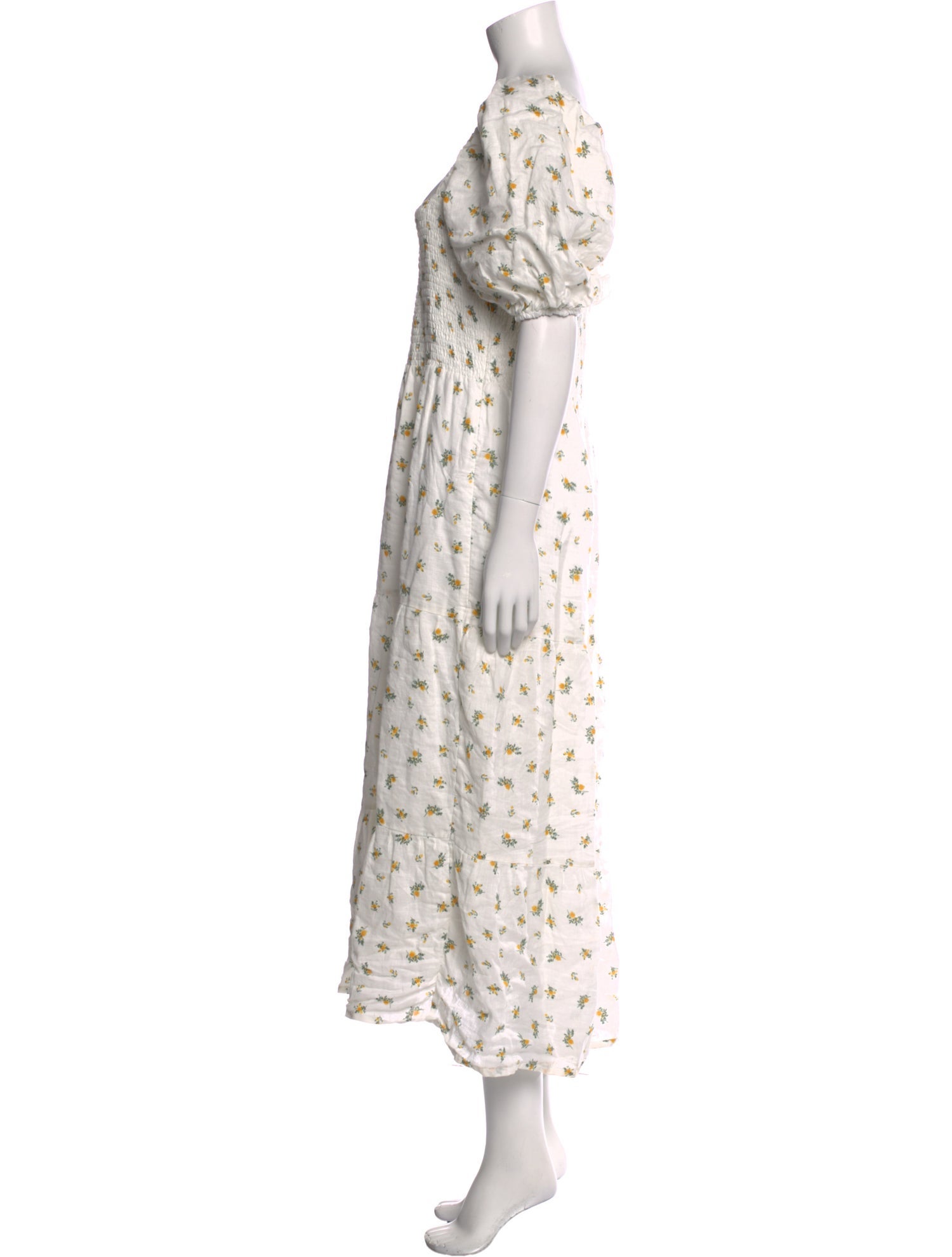 Faithfull The Brand Linen Long Dress