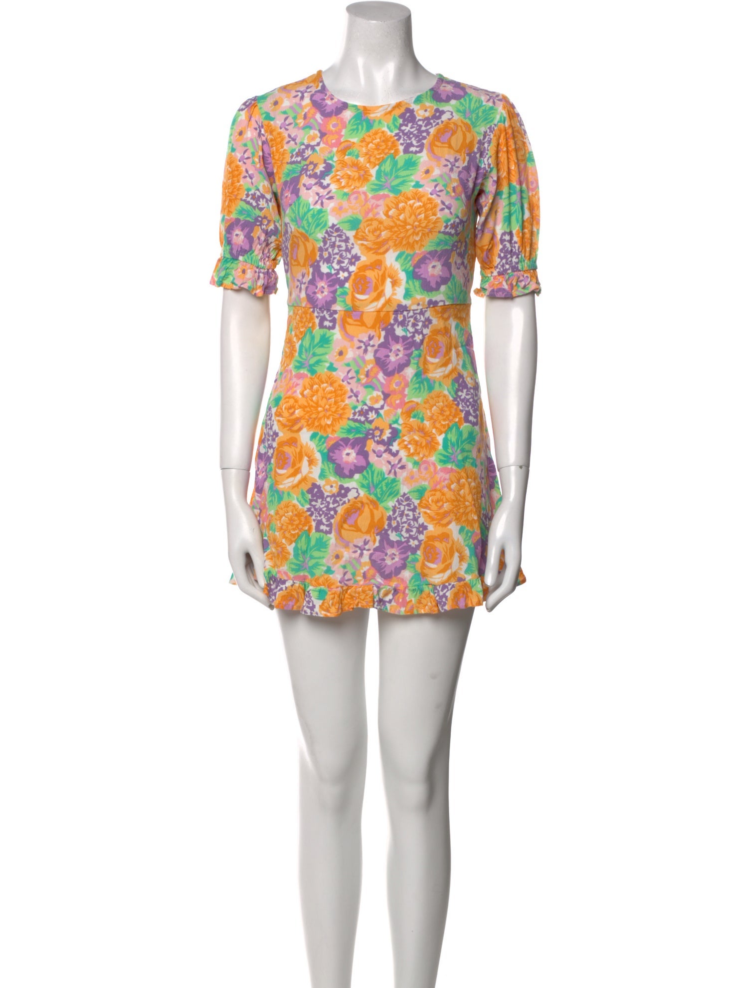 Faithfull The Brand Printed Mini Dress