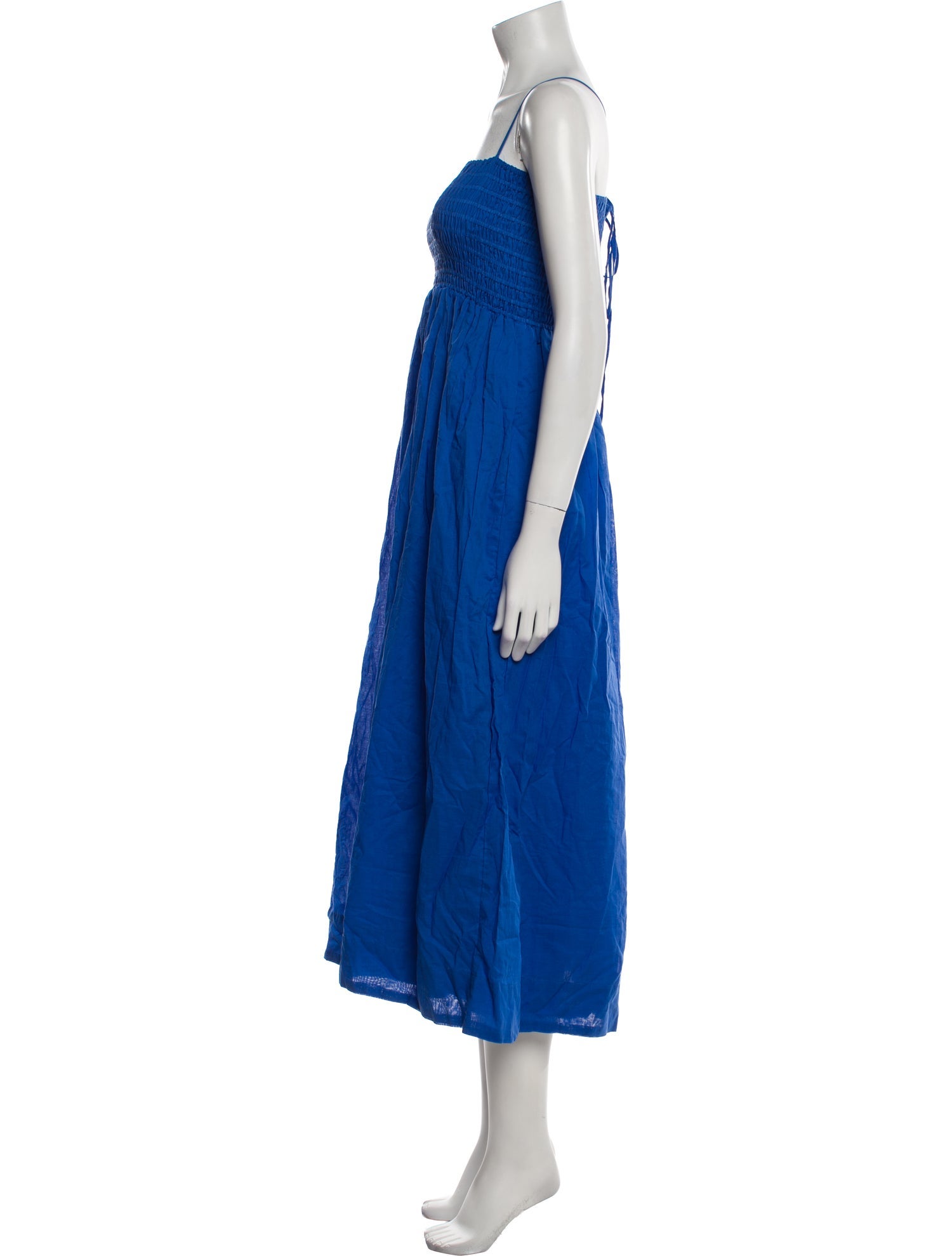 Faithfull The Brand Square Neckline Knee-Length Dress w/ Tags