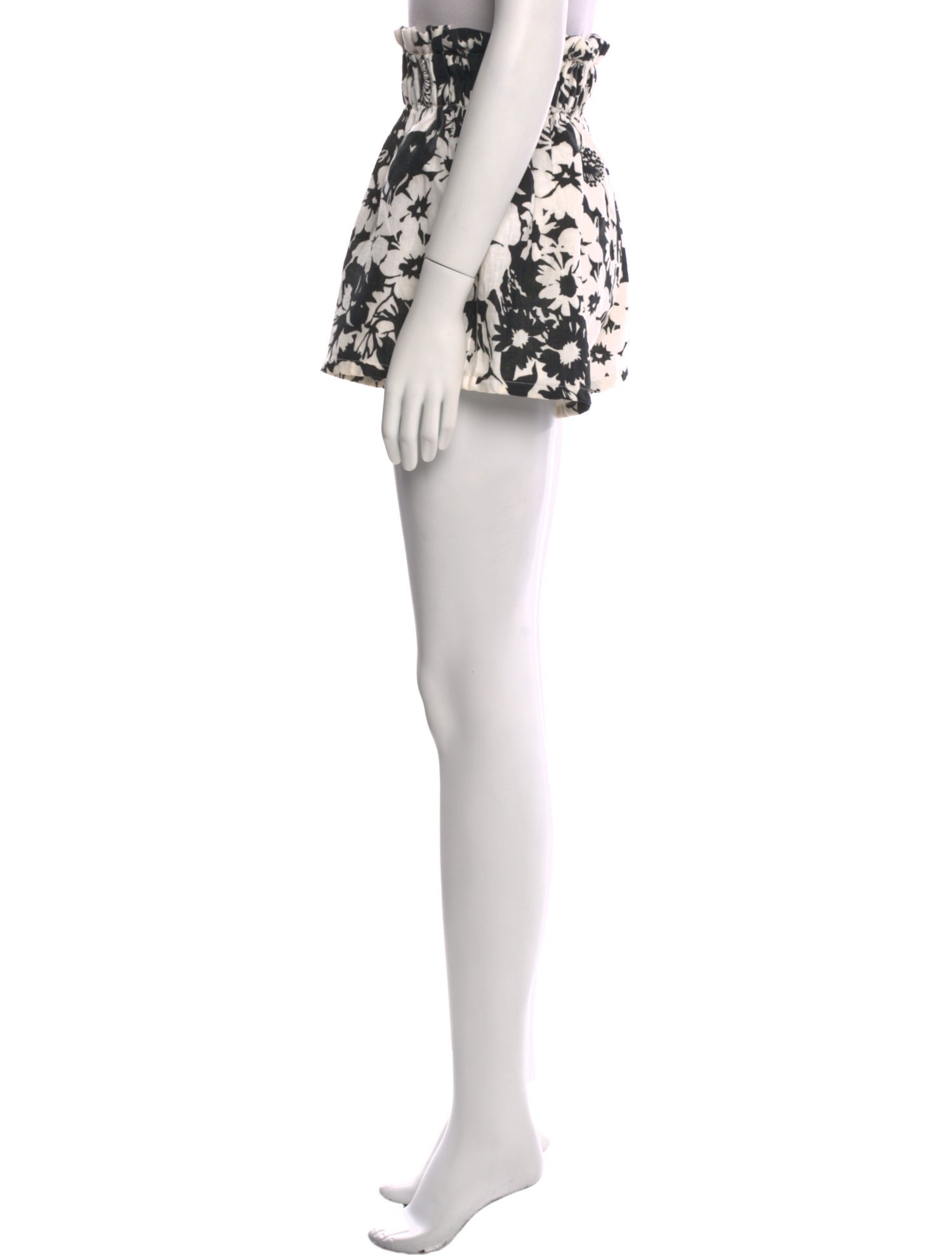 Faithfull The Brand Linen Mini Shorts