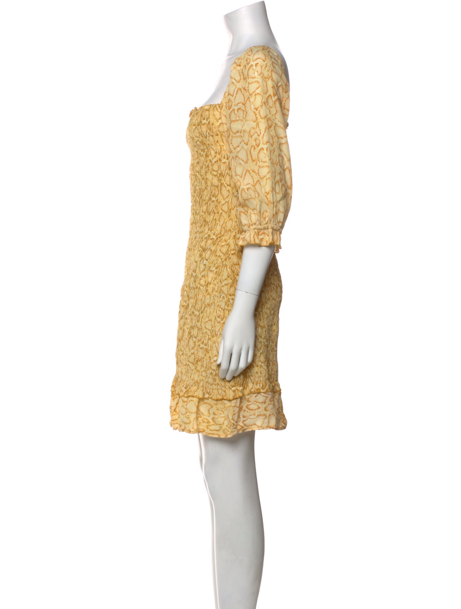 Faithfull The Brand Printed Mini Dress w/ Tags