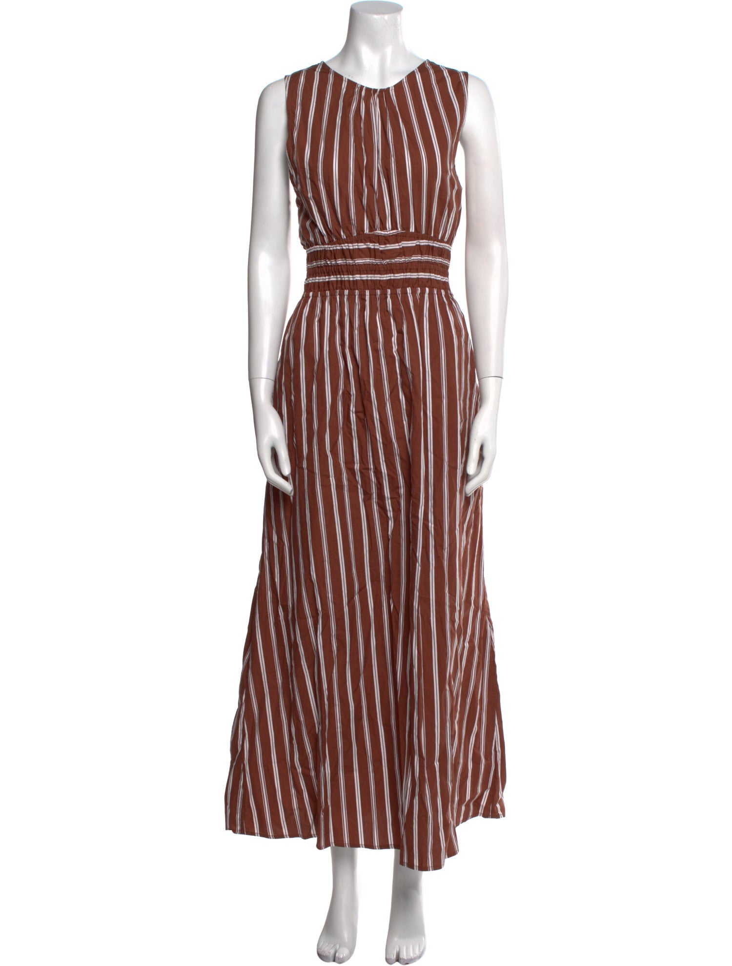 Faithfull The Brand Striped Long Dress