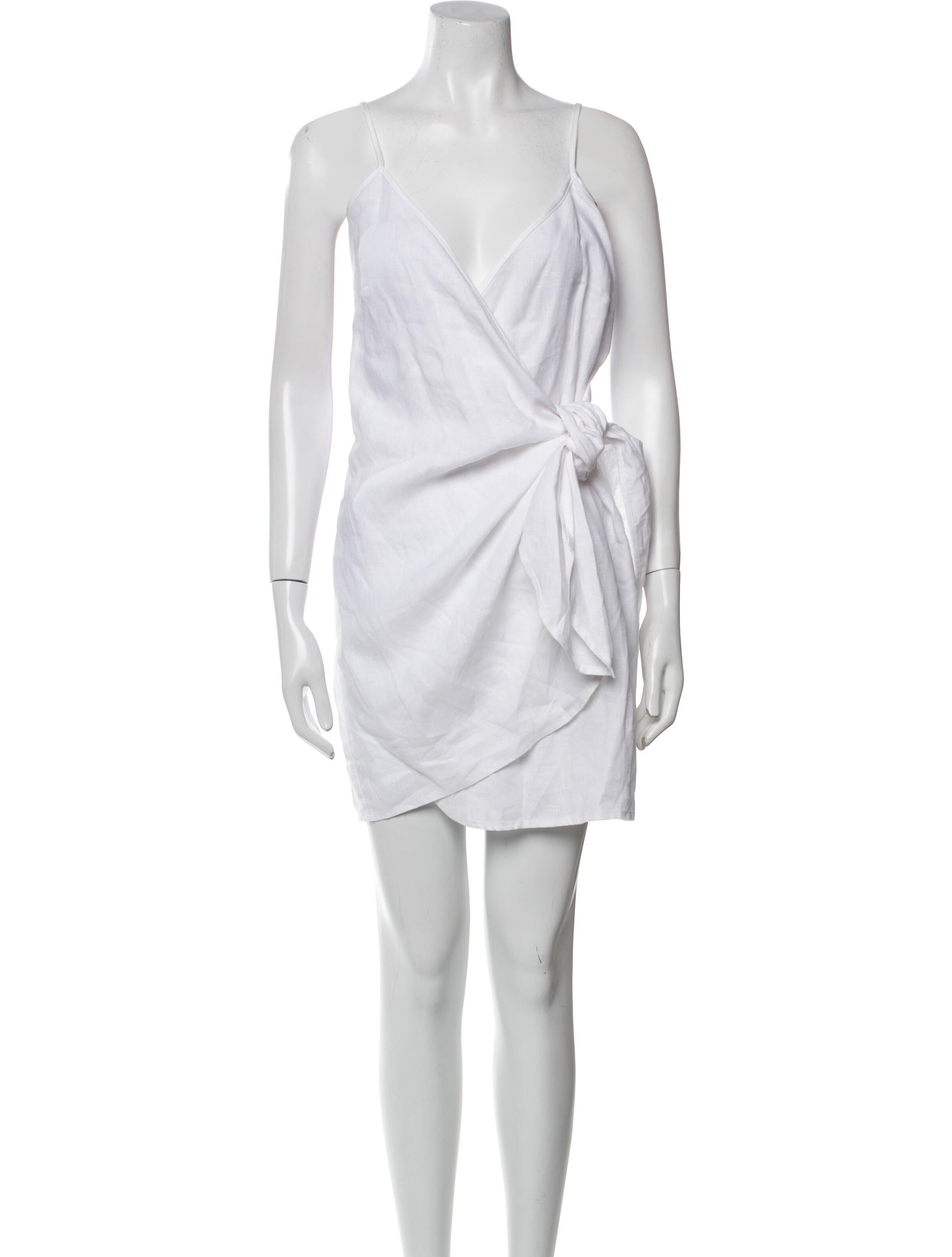 Faithfull The Brand Linen Mini Dress