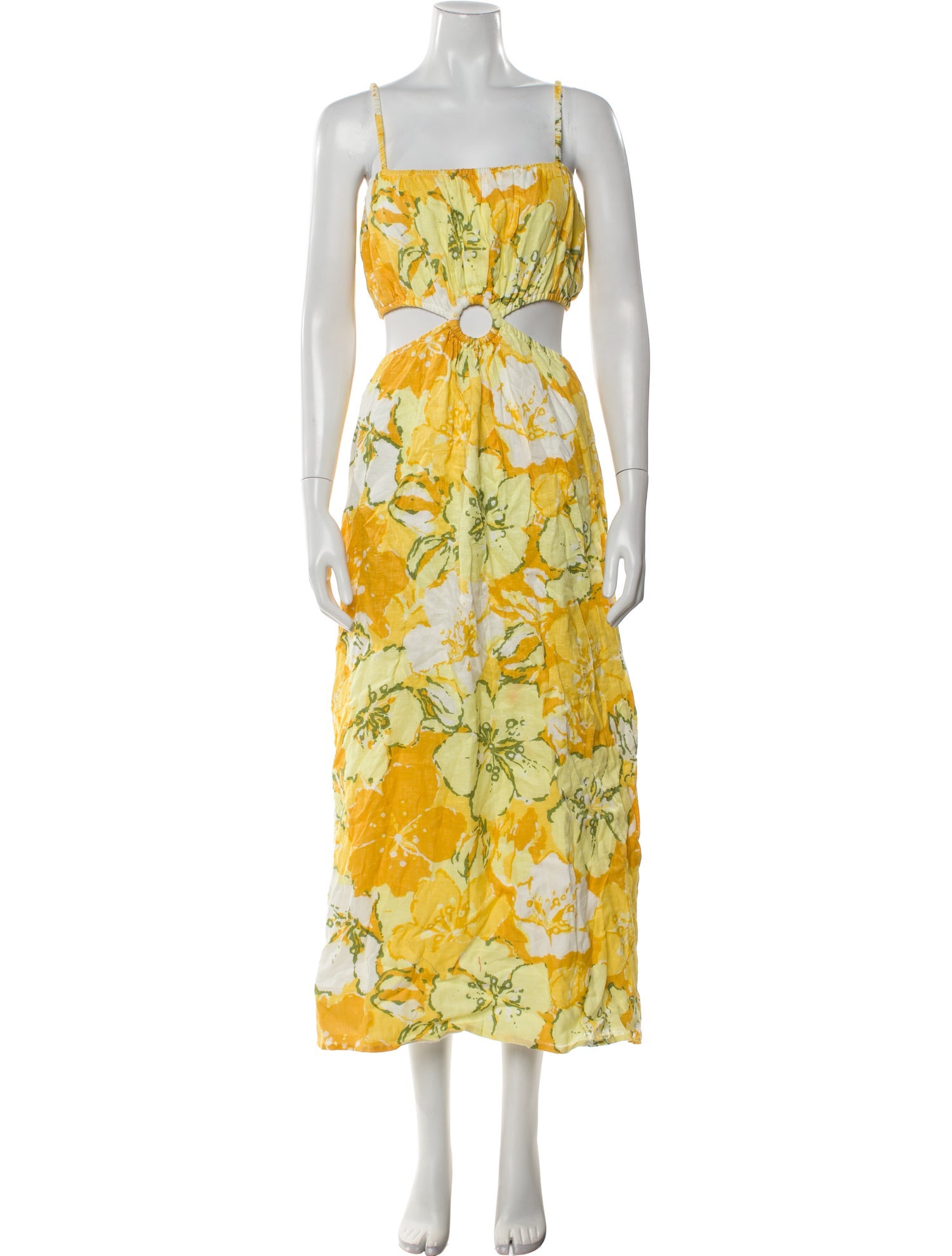 Faithfull The Brand Linen Long Dress