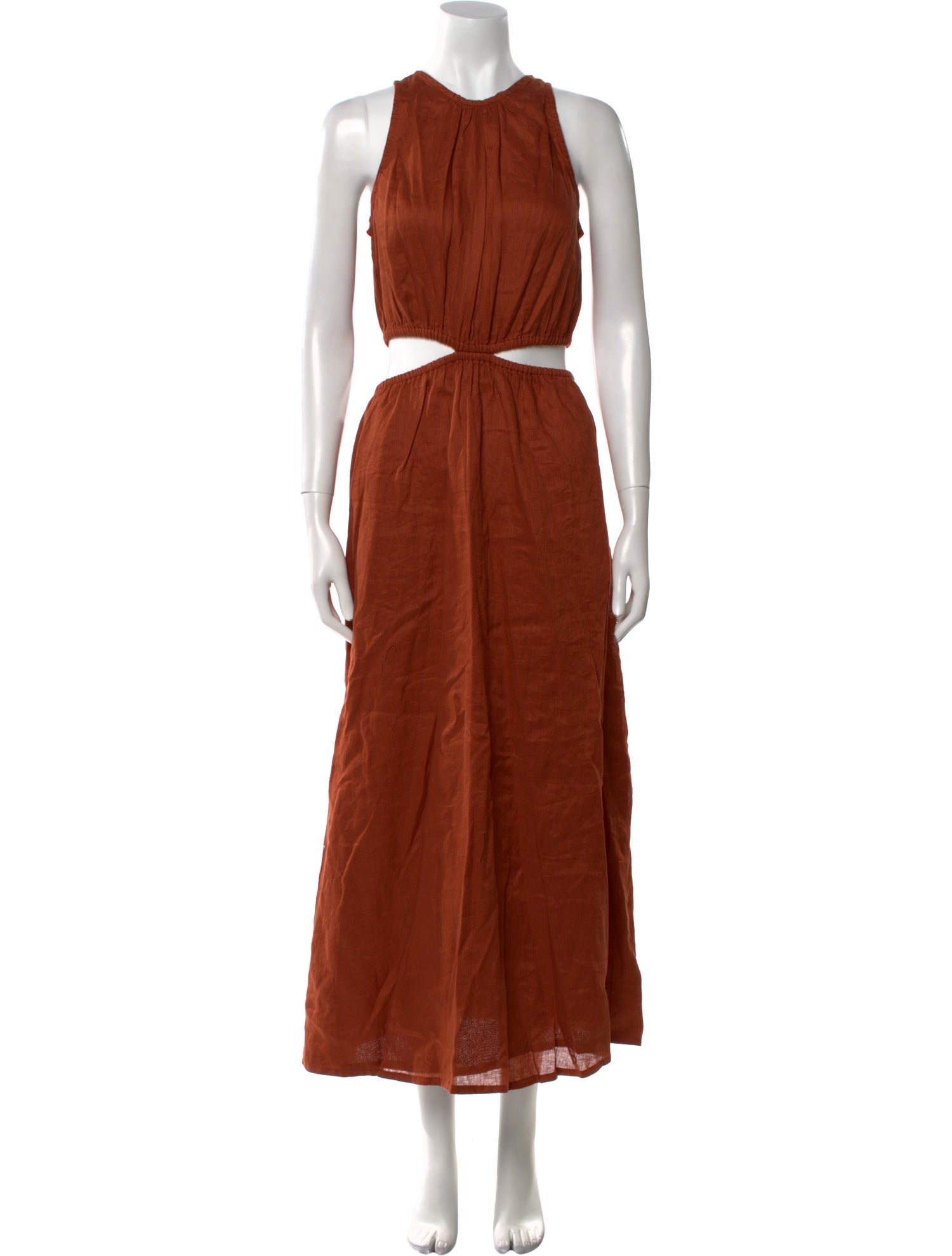 Faithfull The Brand Linen Long Dress
