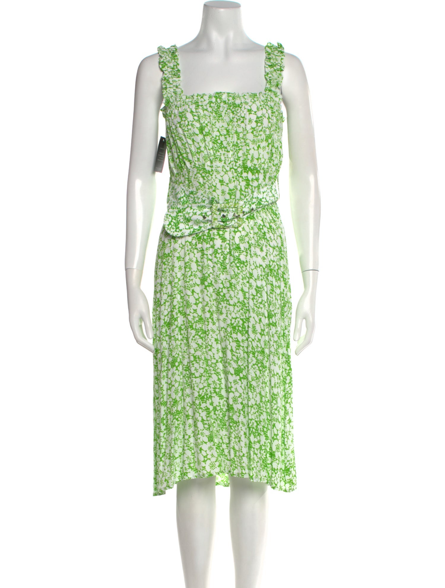 Faithfull The Brand Floral Print Knee-Length Dress w/ Tags