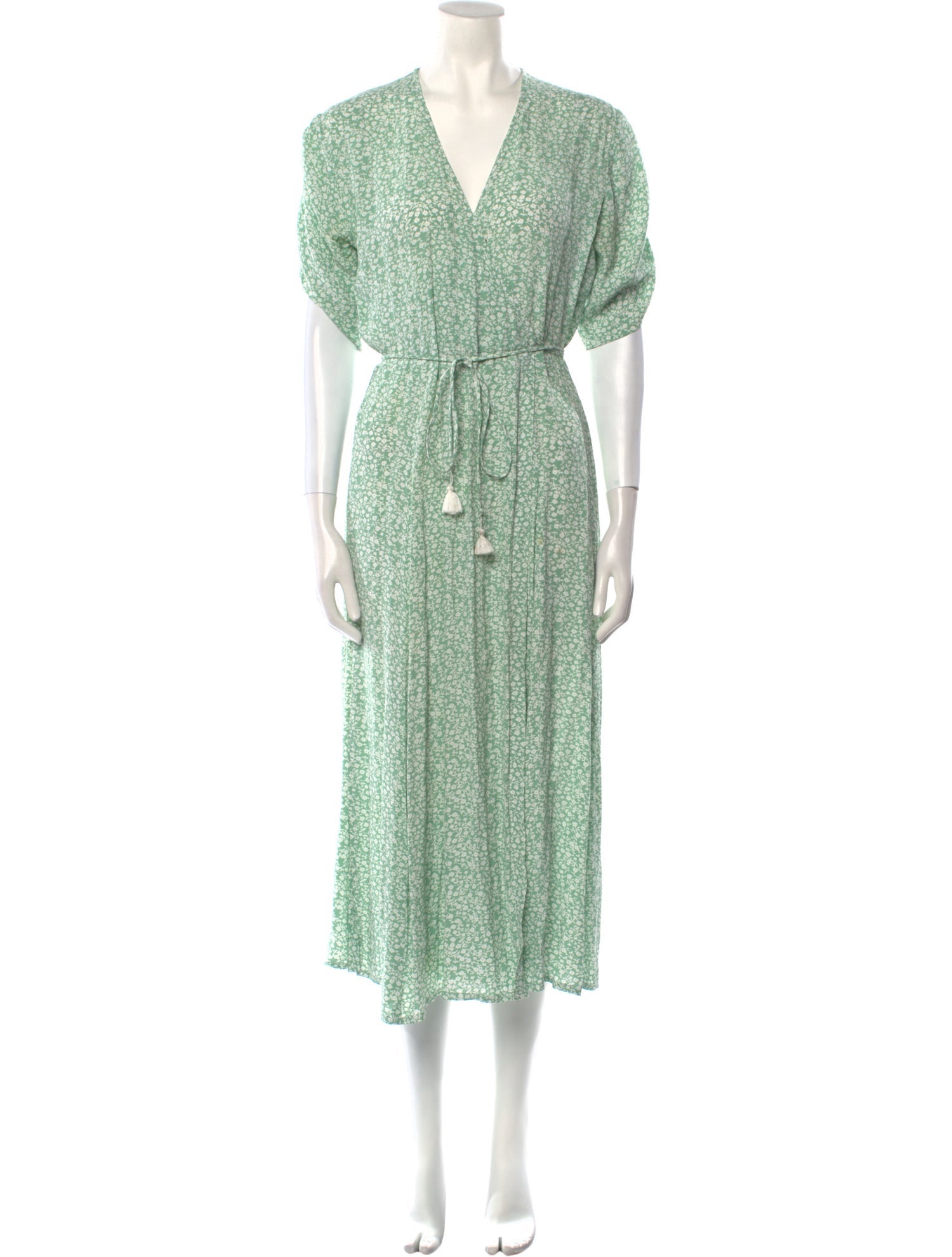 Faithfull The Brand Floral Print Long Dress