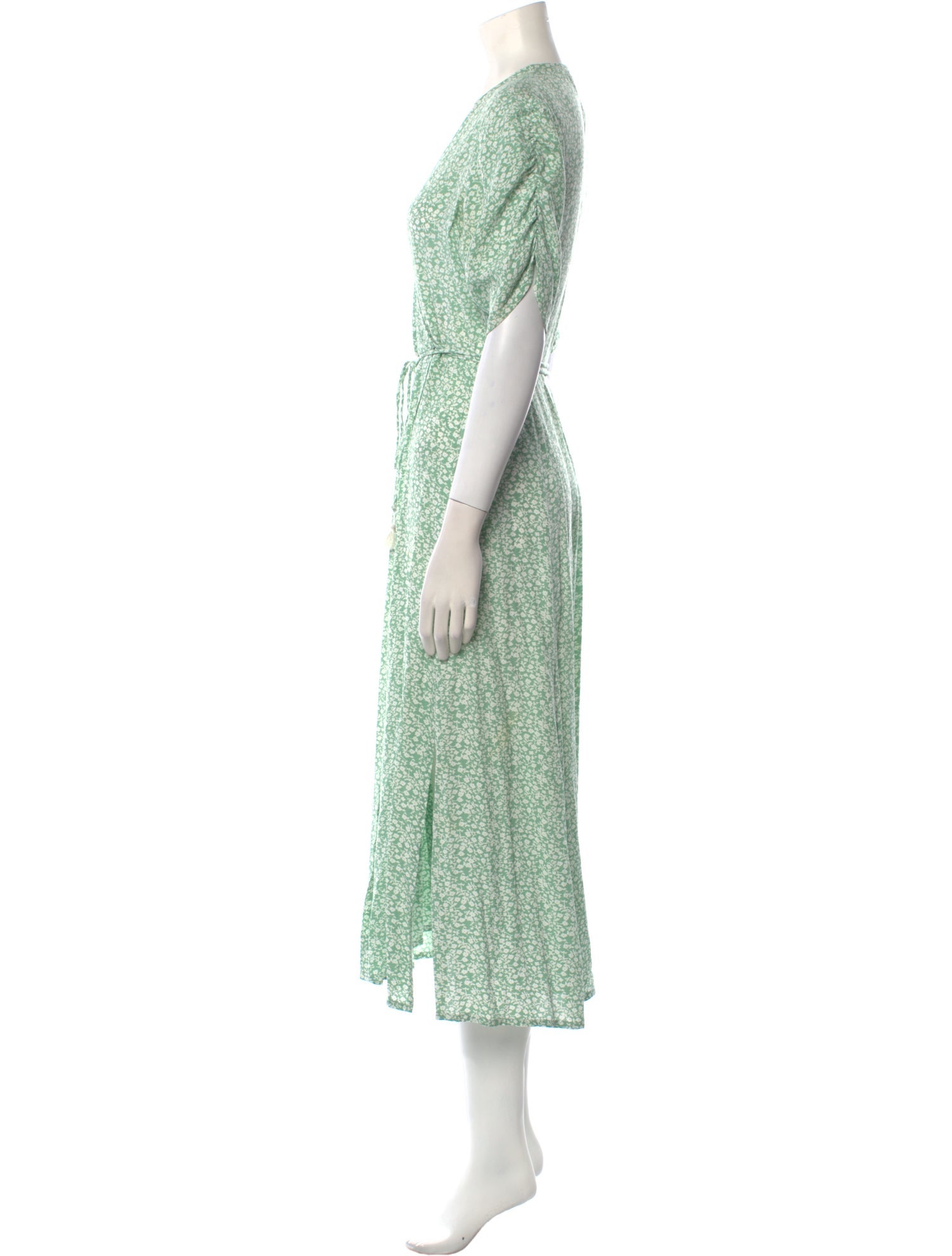 Faithfull The Brand Floral Print Long Dress