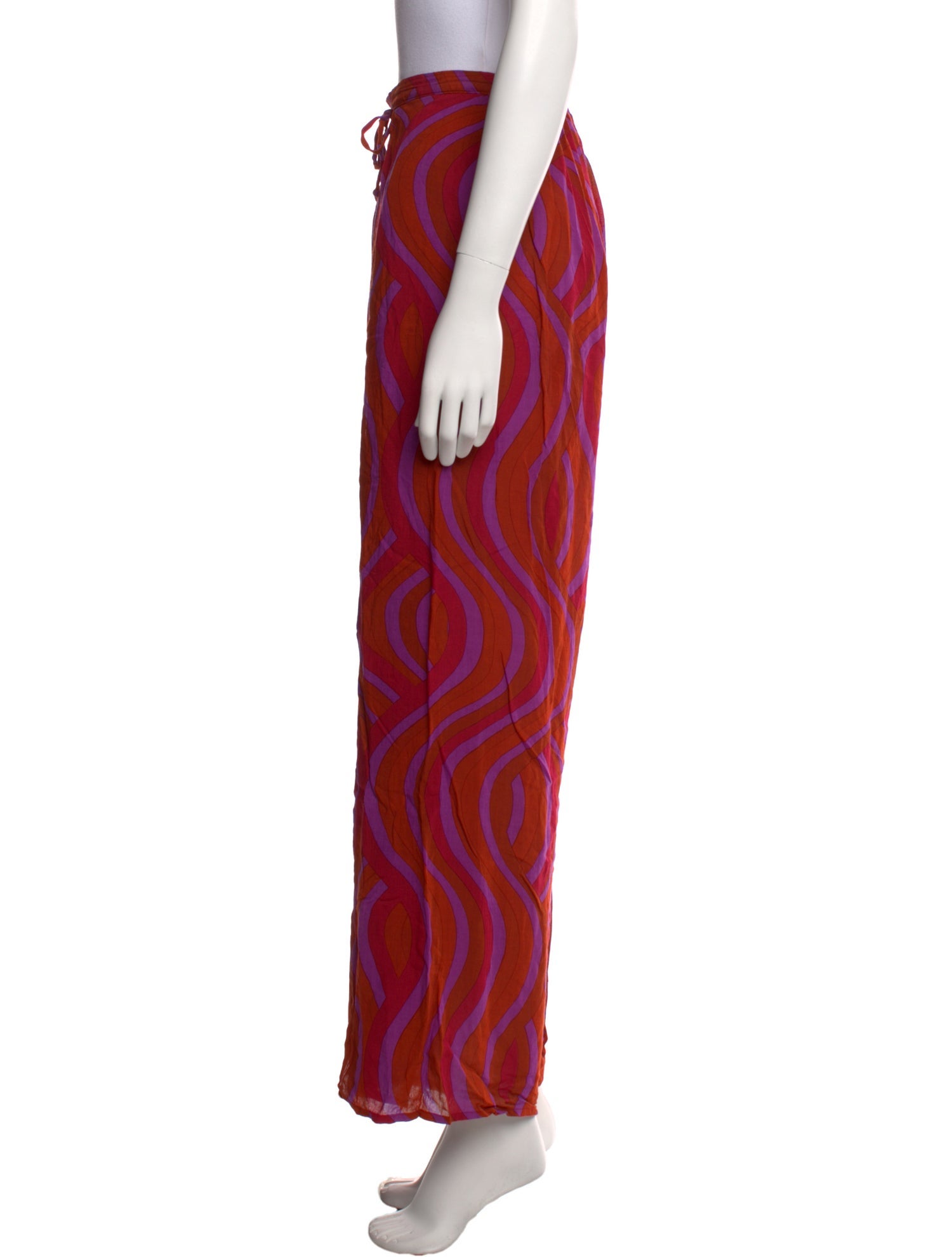 Faithfull The Brand Printed Wide Leg Pants