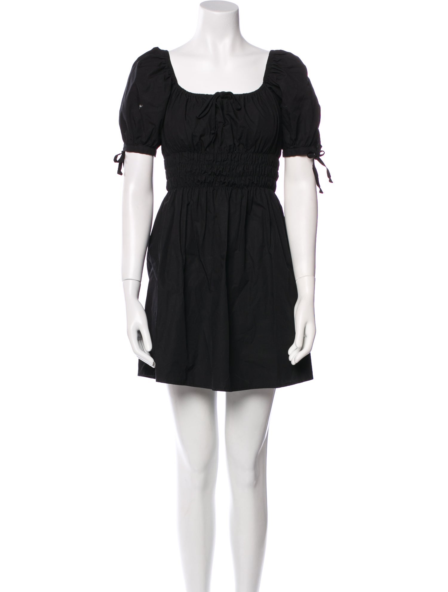 Faithfull The Brand Square Neckline Mini Dress